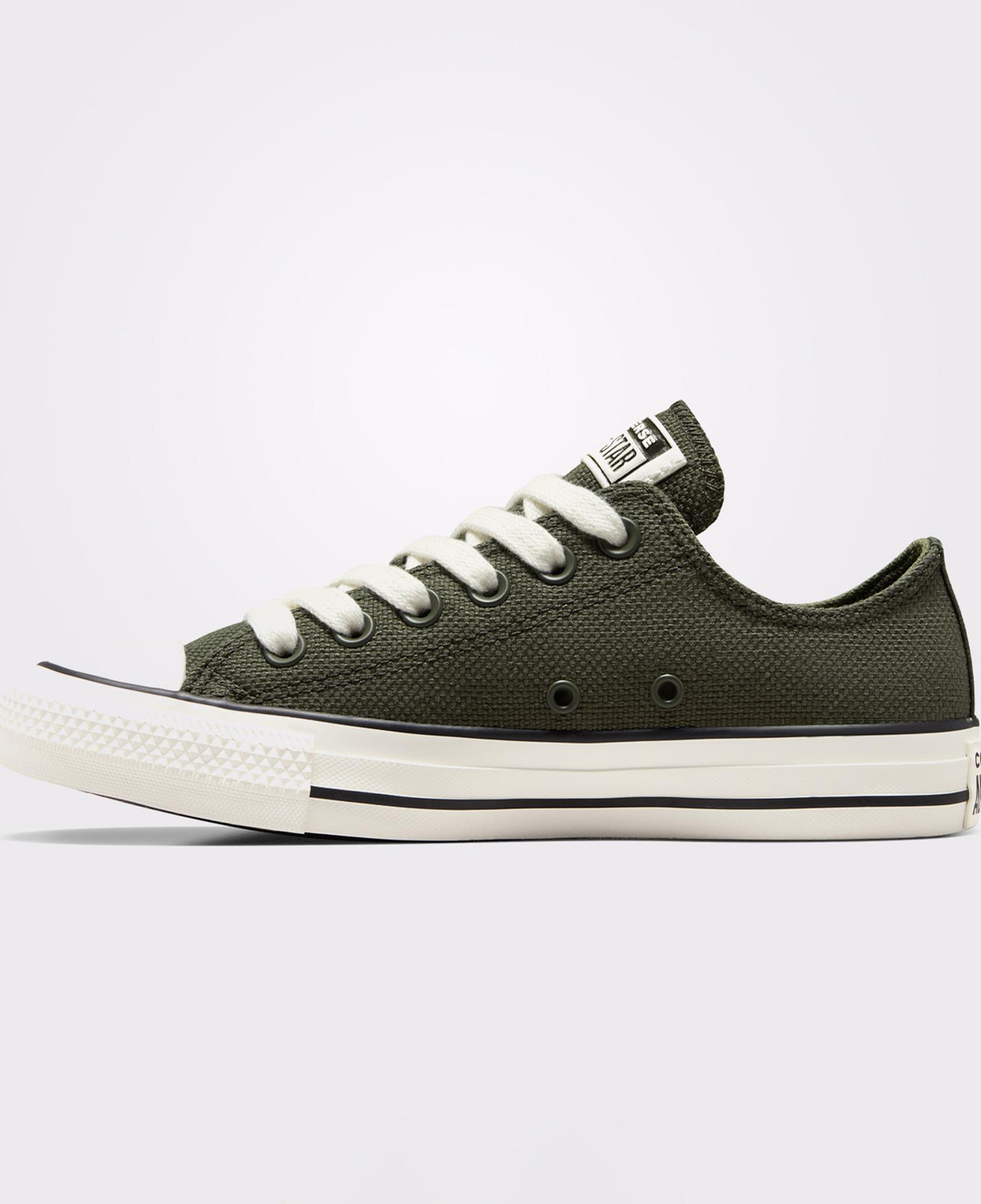 Converse Chuck Taylor All Star Canvas & Leather Kadın Haki Sneaker