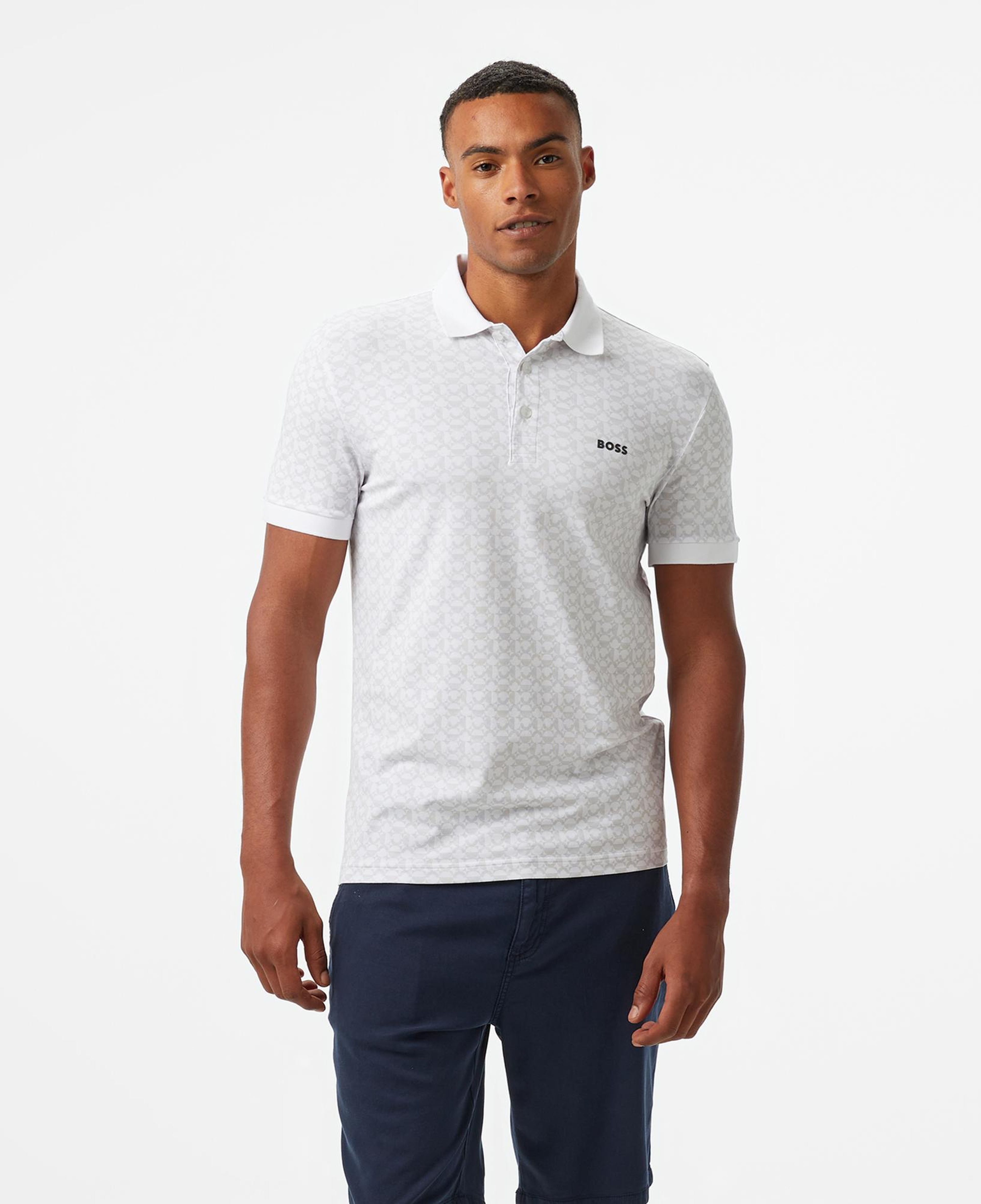 Boss Paddy Erkek Beyaz Polo