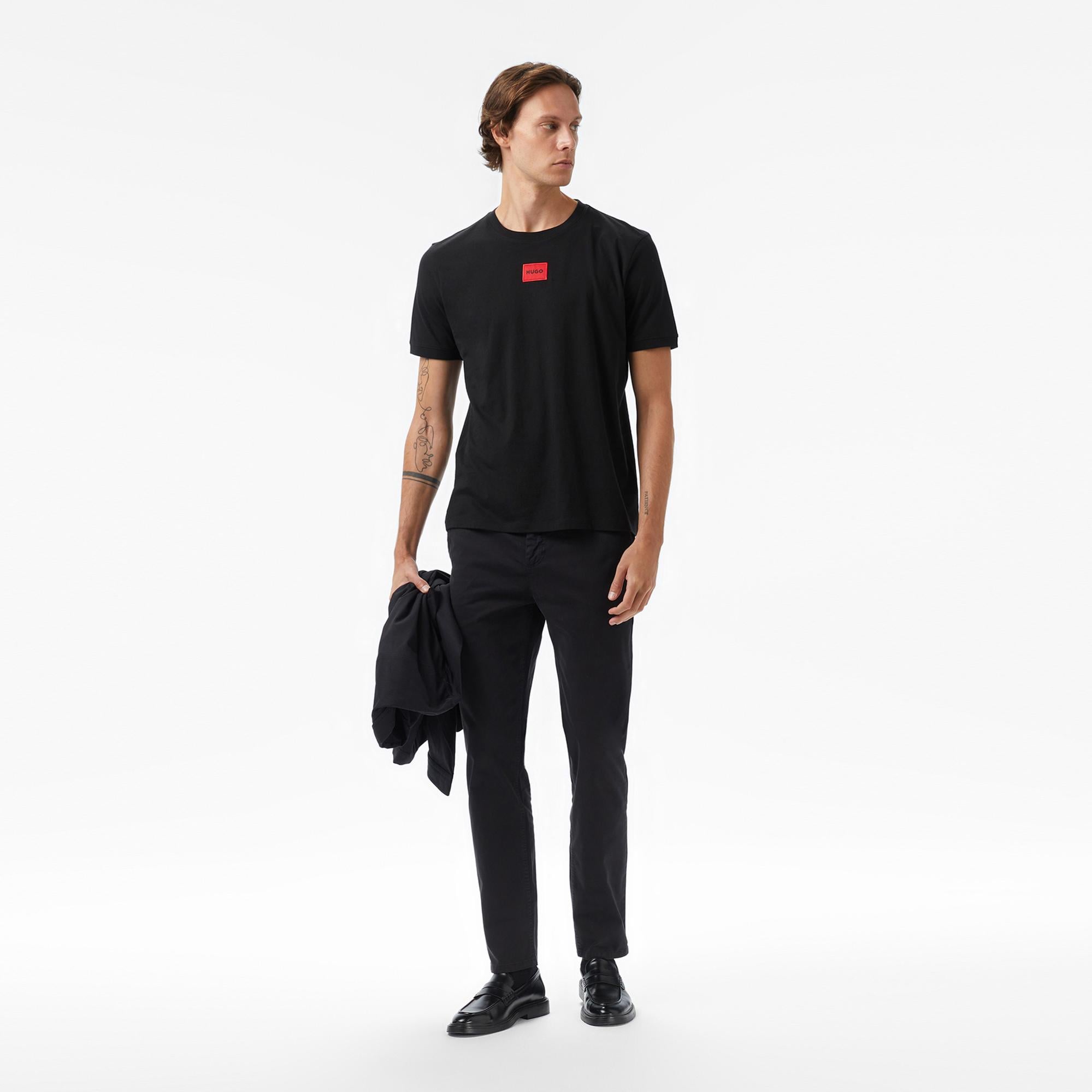 Hugo Diragolino 212 Erkek Siyah T-Shirt