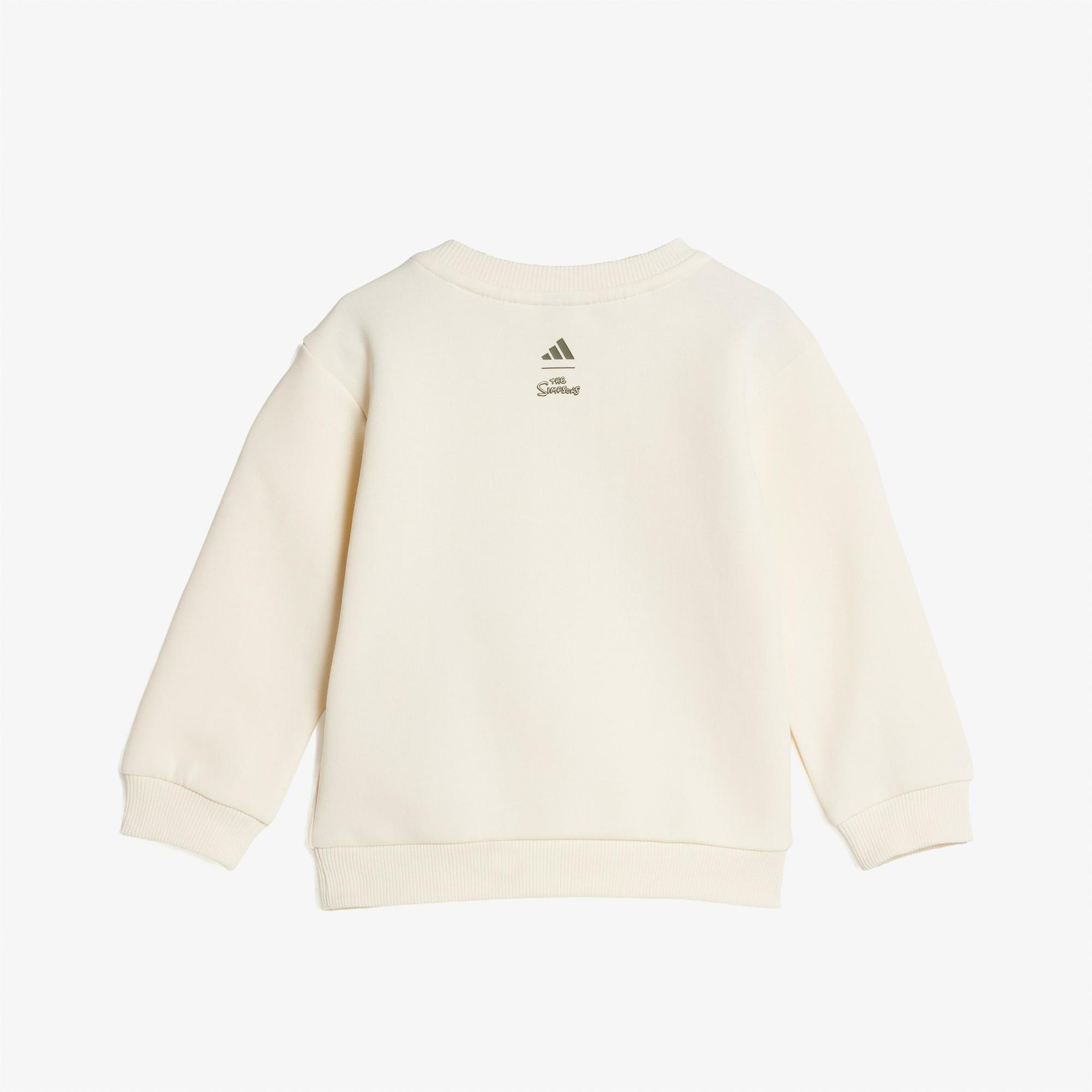 adidas Infant The Simpsons Çocuk Krem Eşofman Takımı