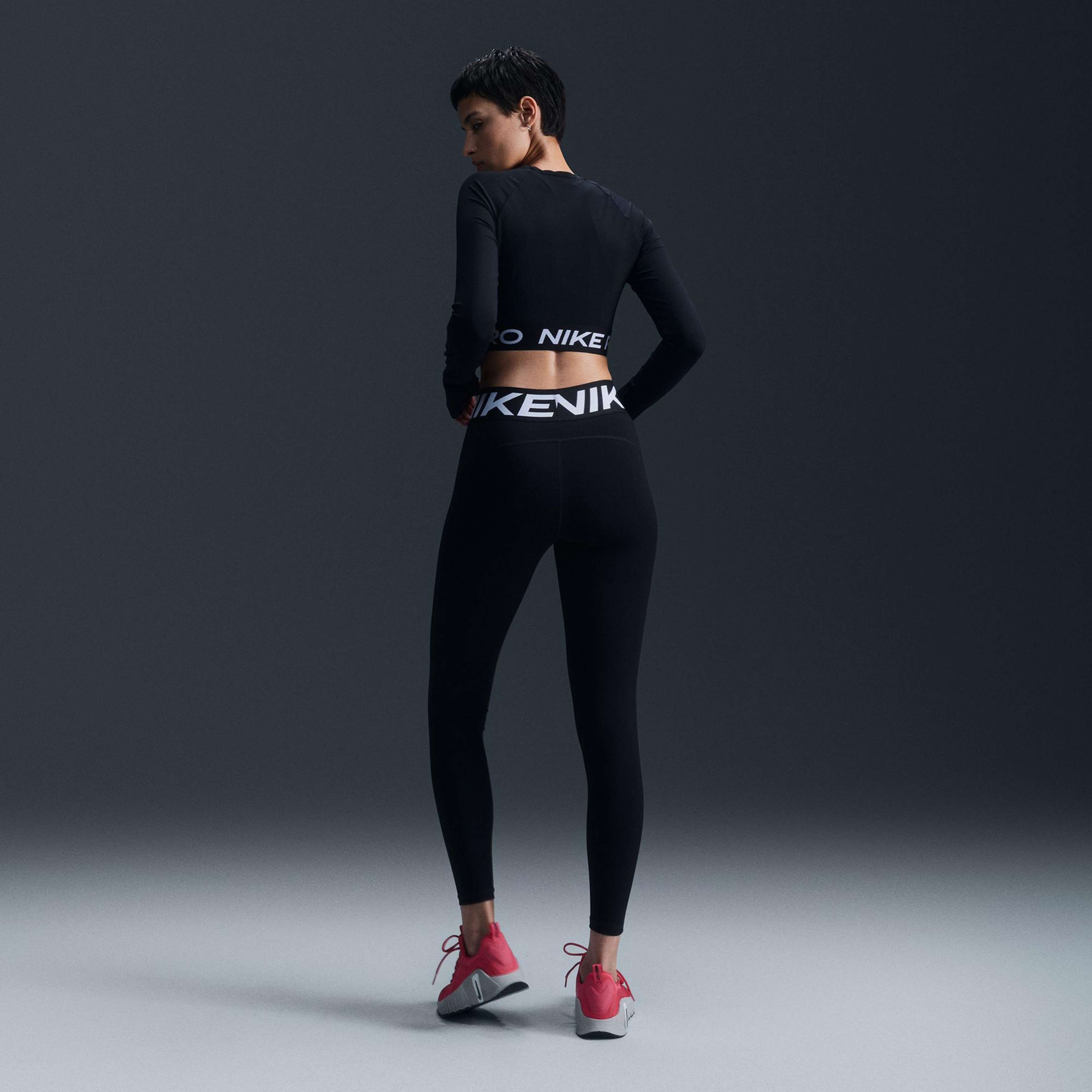 Nike Pro Sculpt Dri-Fit Kadın Siyah Tayt
