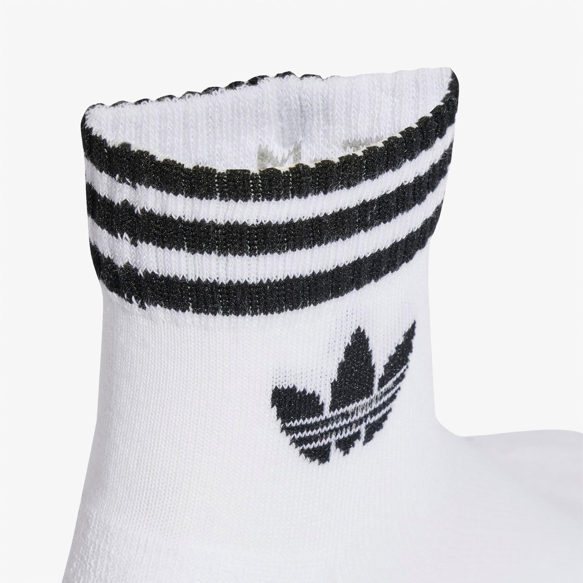 adidas 3-Stripes Ankle 3' lü Unisex Beyaz Çorap