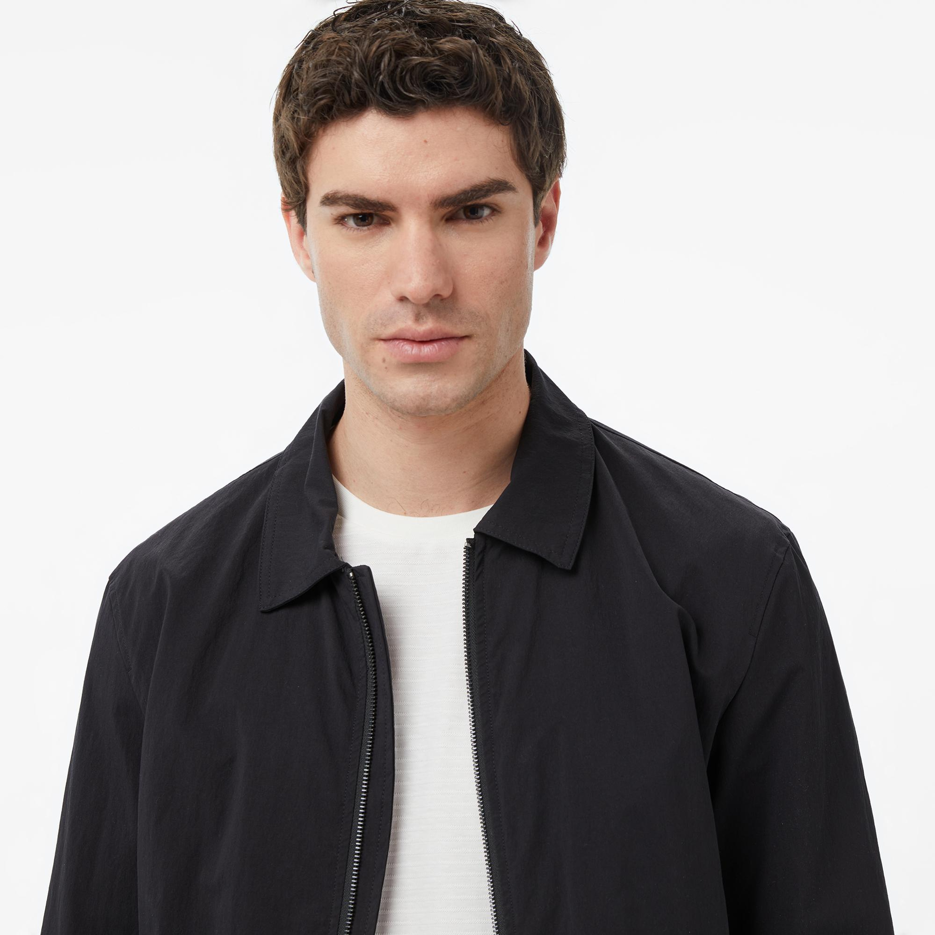 Nautica Erkek Siyah Regular Fit Ceket