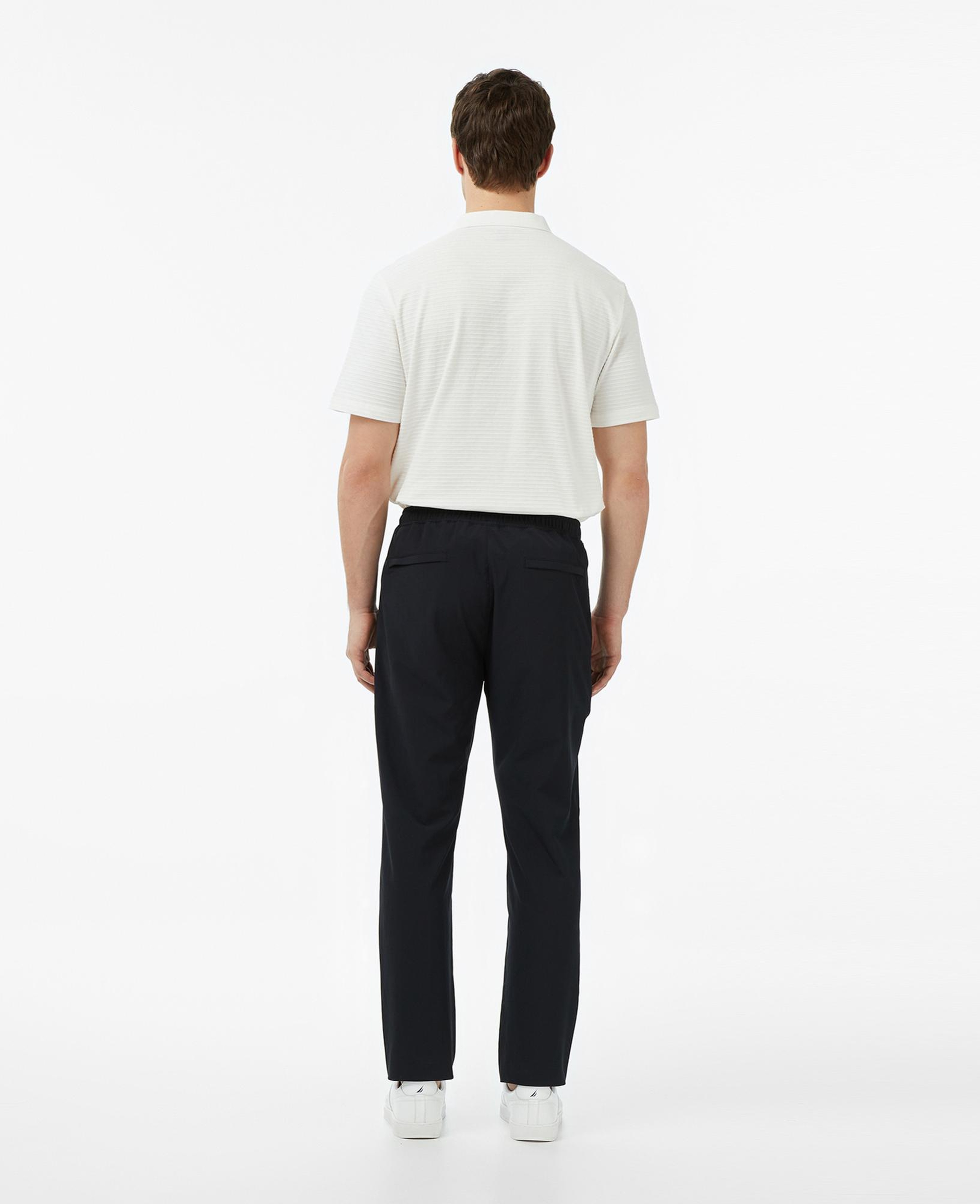 Nautica Erkek Siyah Slim Fit Teknik Pantolon