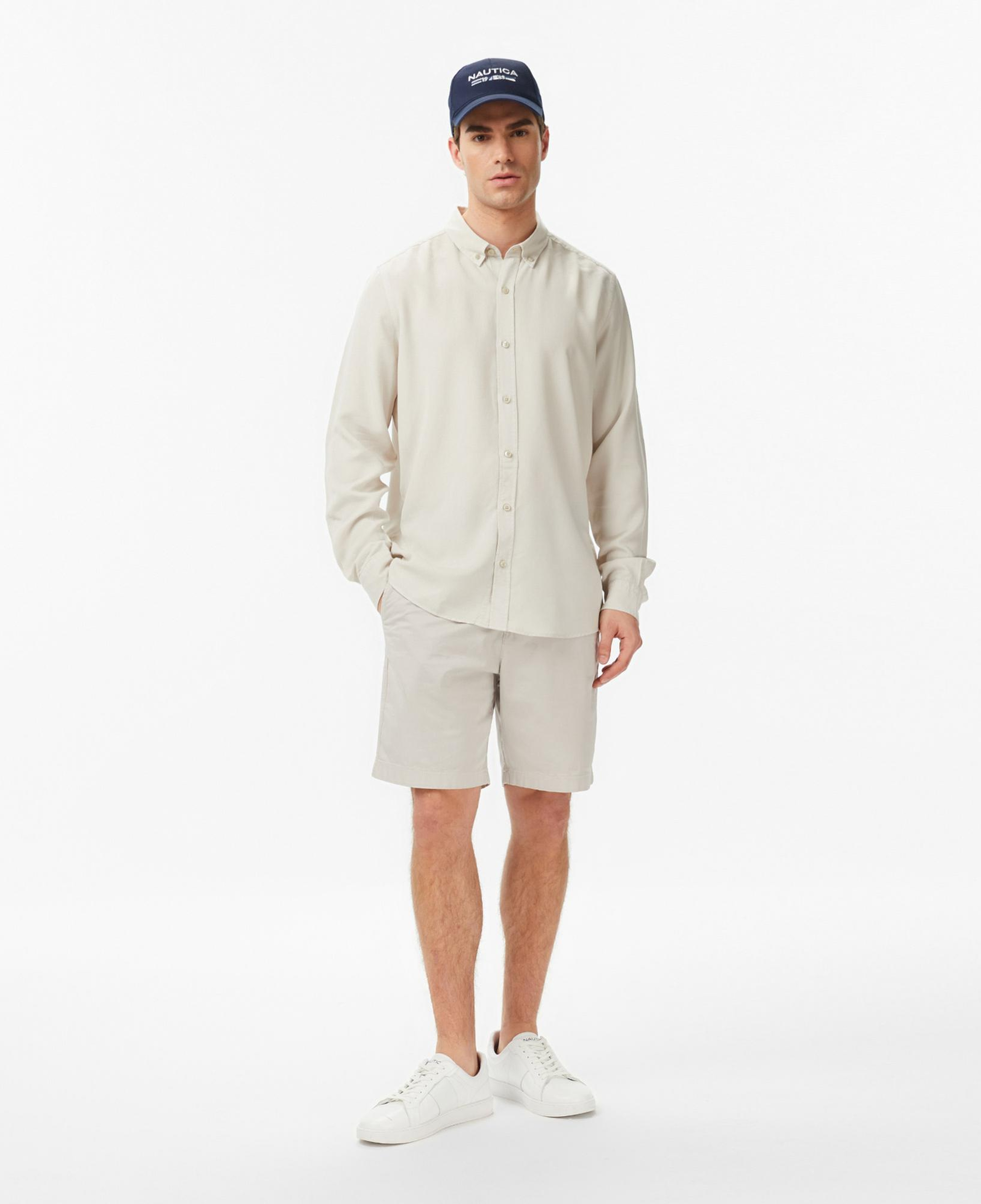 Nautica Erkek Gri Regular Fit Gömlek