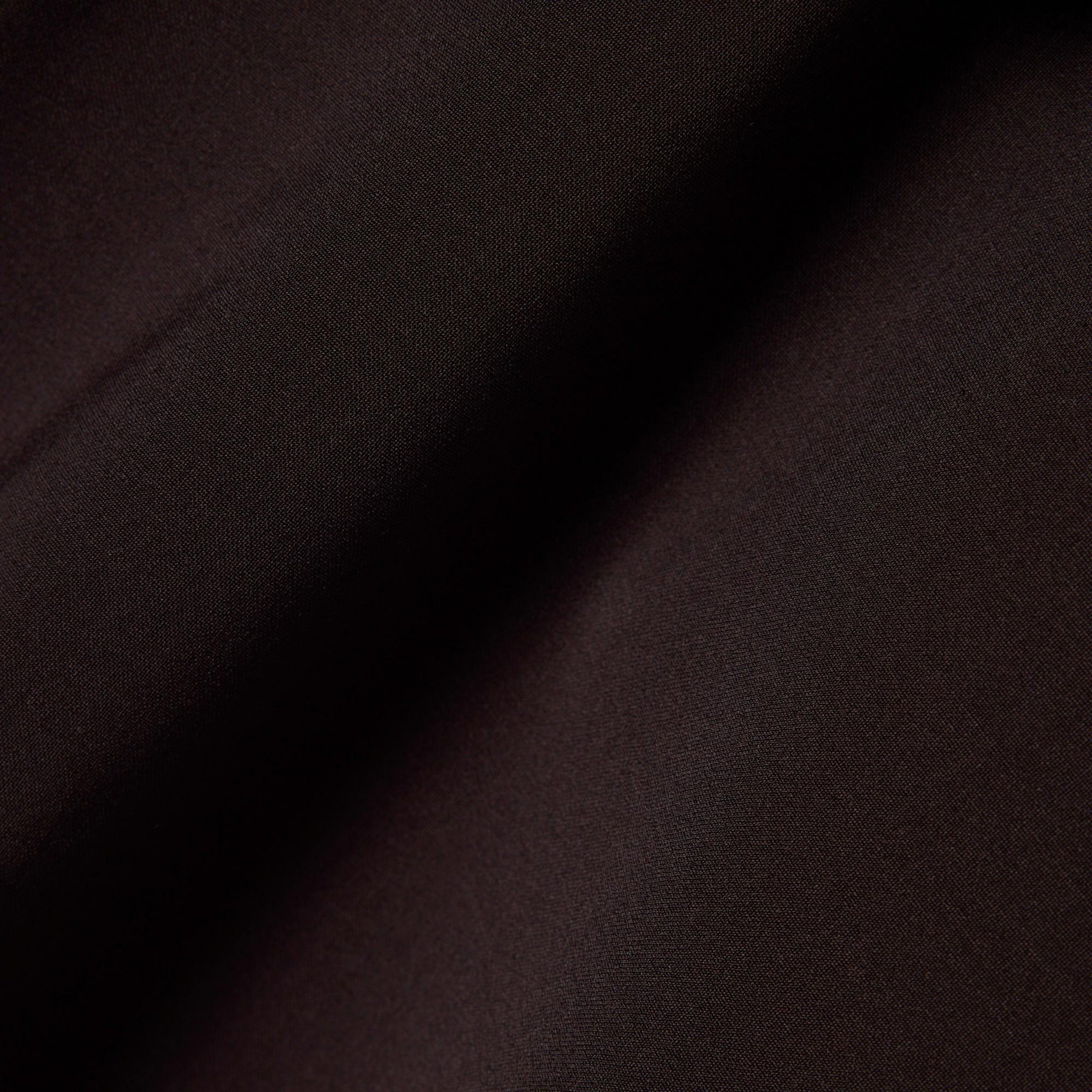 Lacoste Kadın Oversize Fit Koyu Kahverengi Trençkot