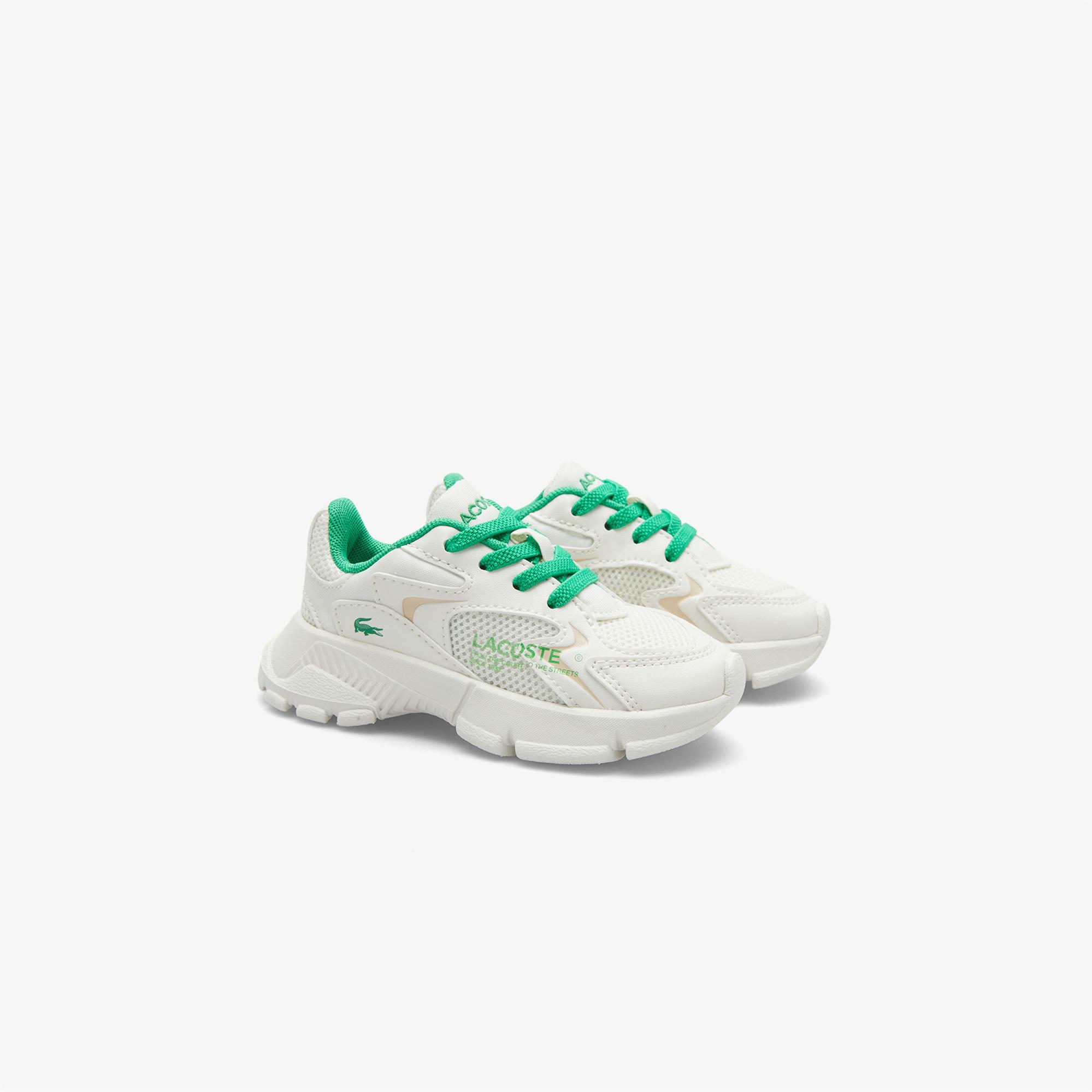 Lacoste L003 Neo Çocuk Bej Sneaker