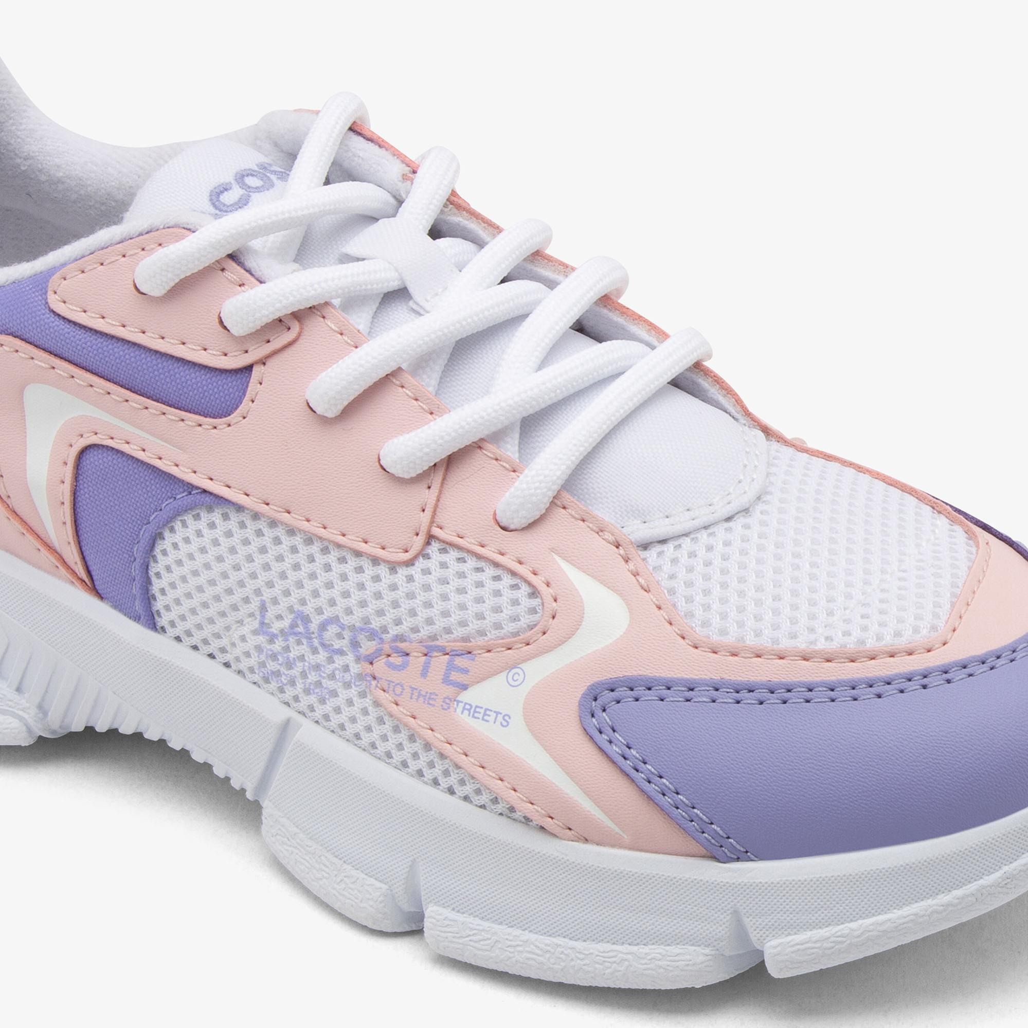 Lacoste L003 Neo Çocuk Mor Sneaker