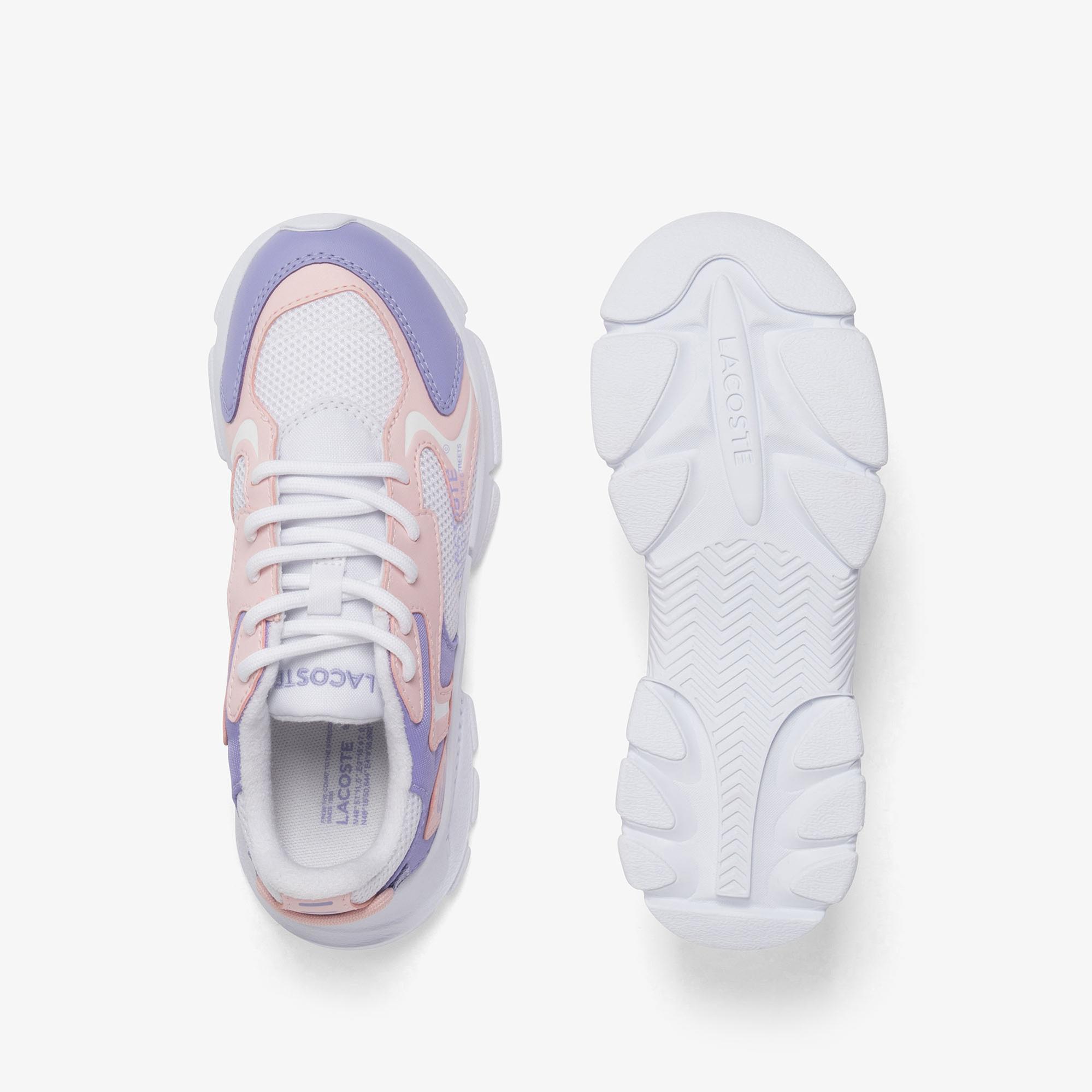 Lacoste L003 Neo Çocuk Mor Sneaker