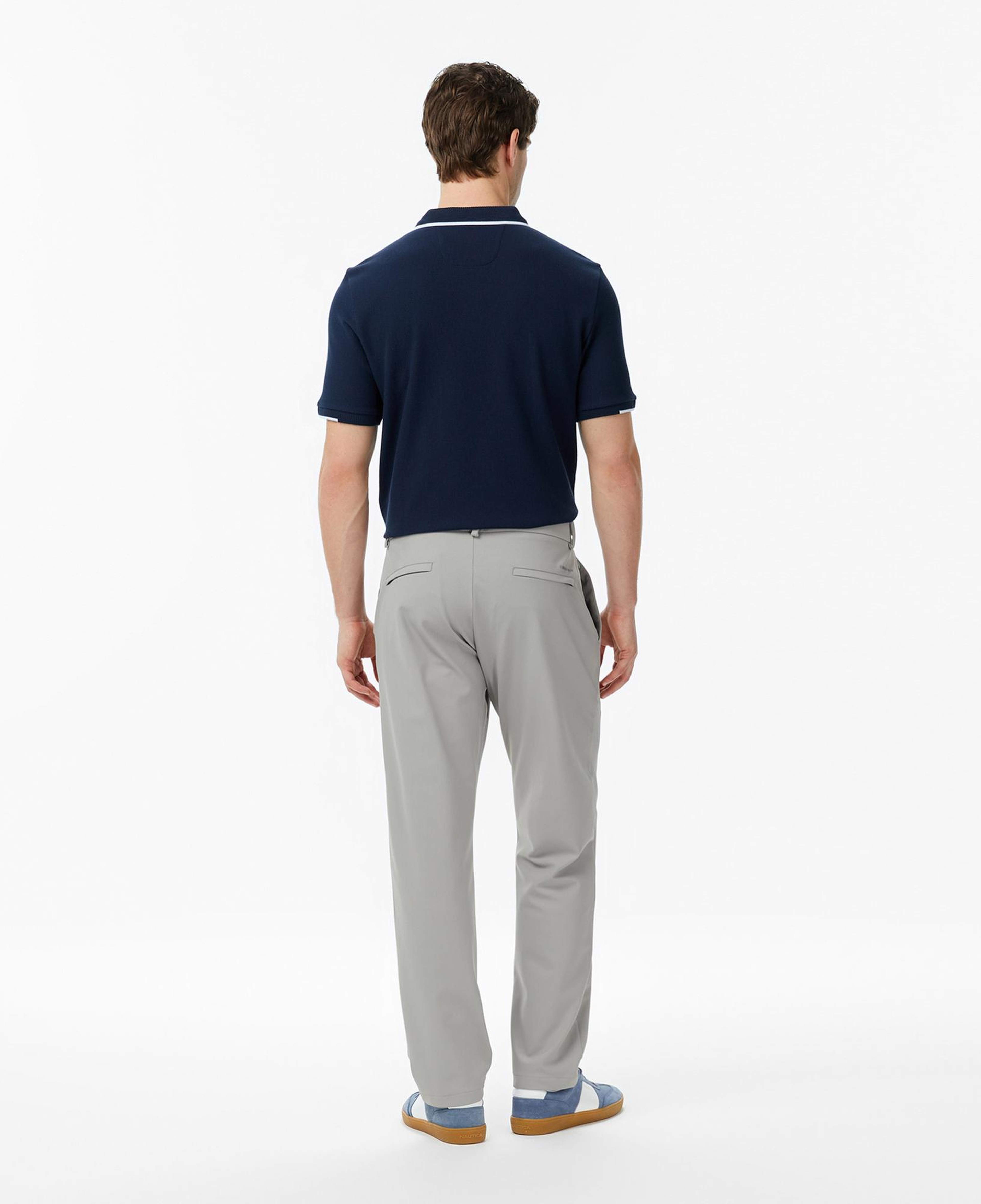 Nautica Erkek Gri Regular Fit Su İtici Pantolon