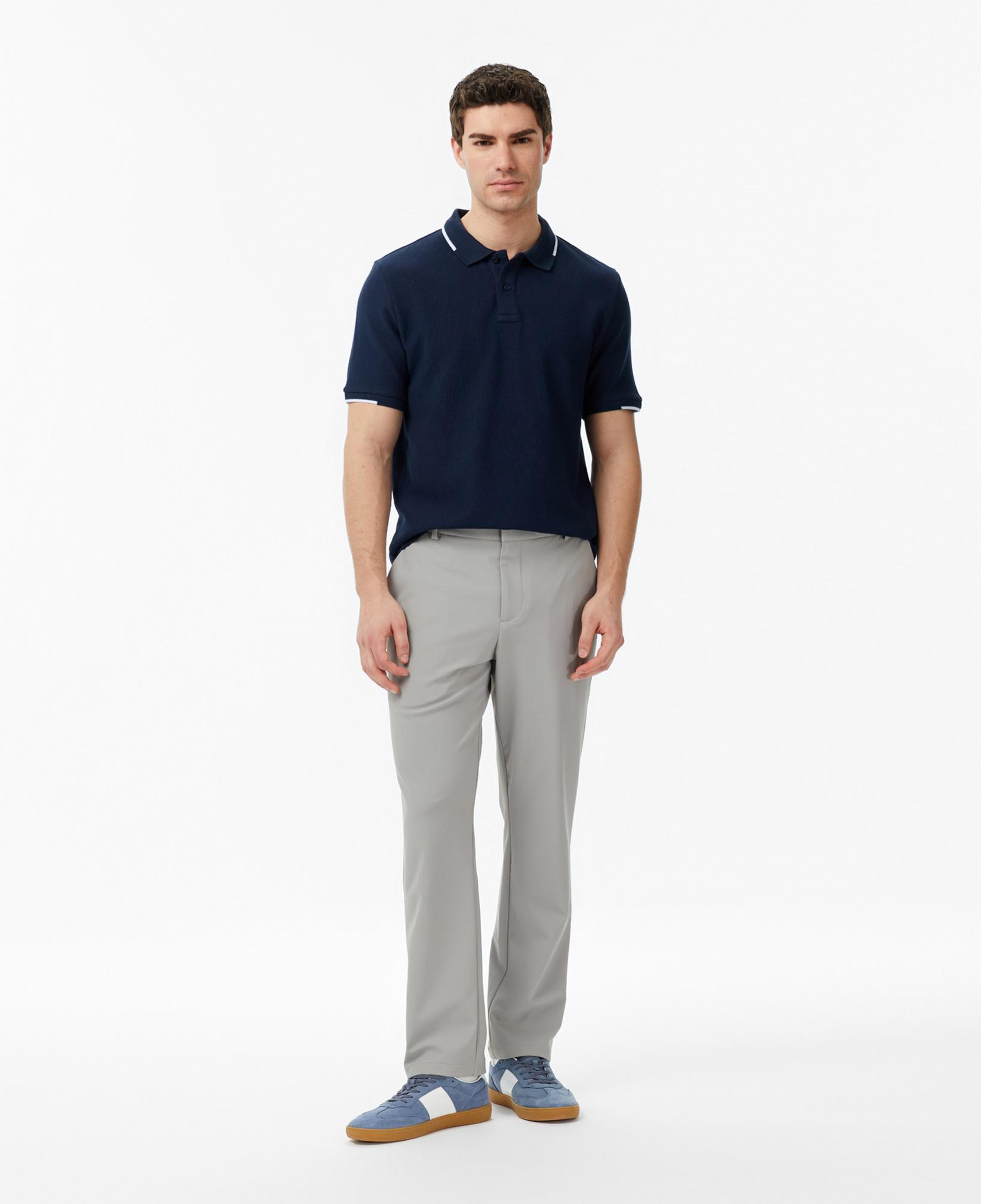 Nautica Erkek Gri Regular Fit Su İtici Pantolon