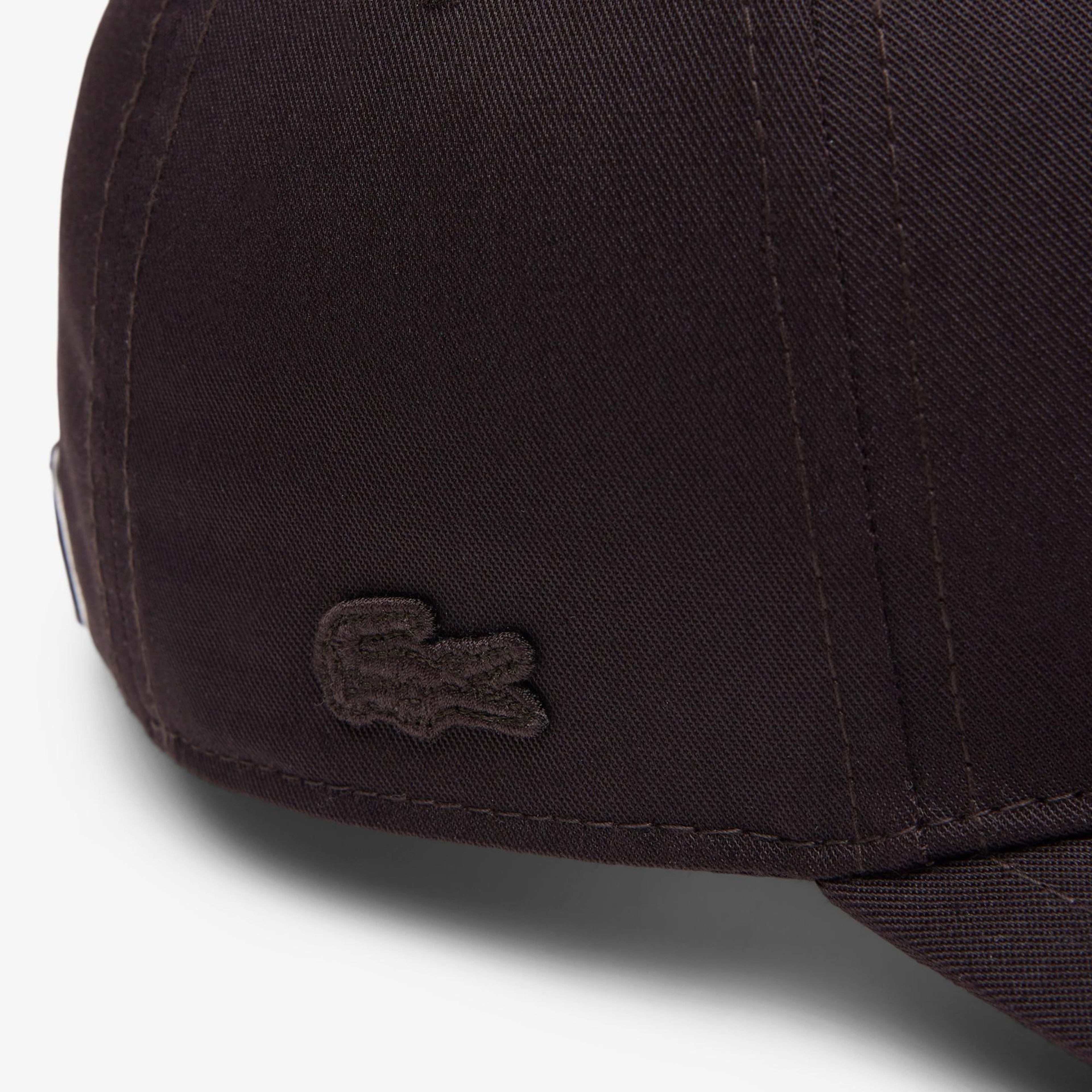 Lacoste Unisex Koyu Kahverengi Şapka