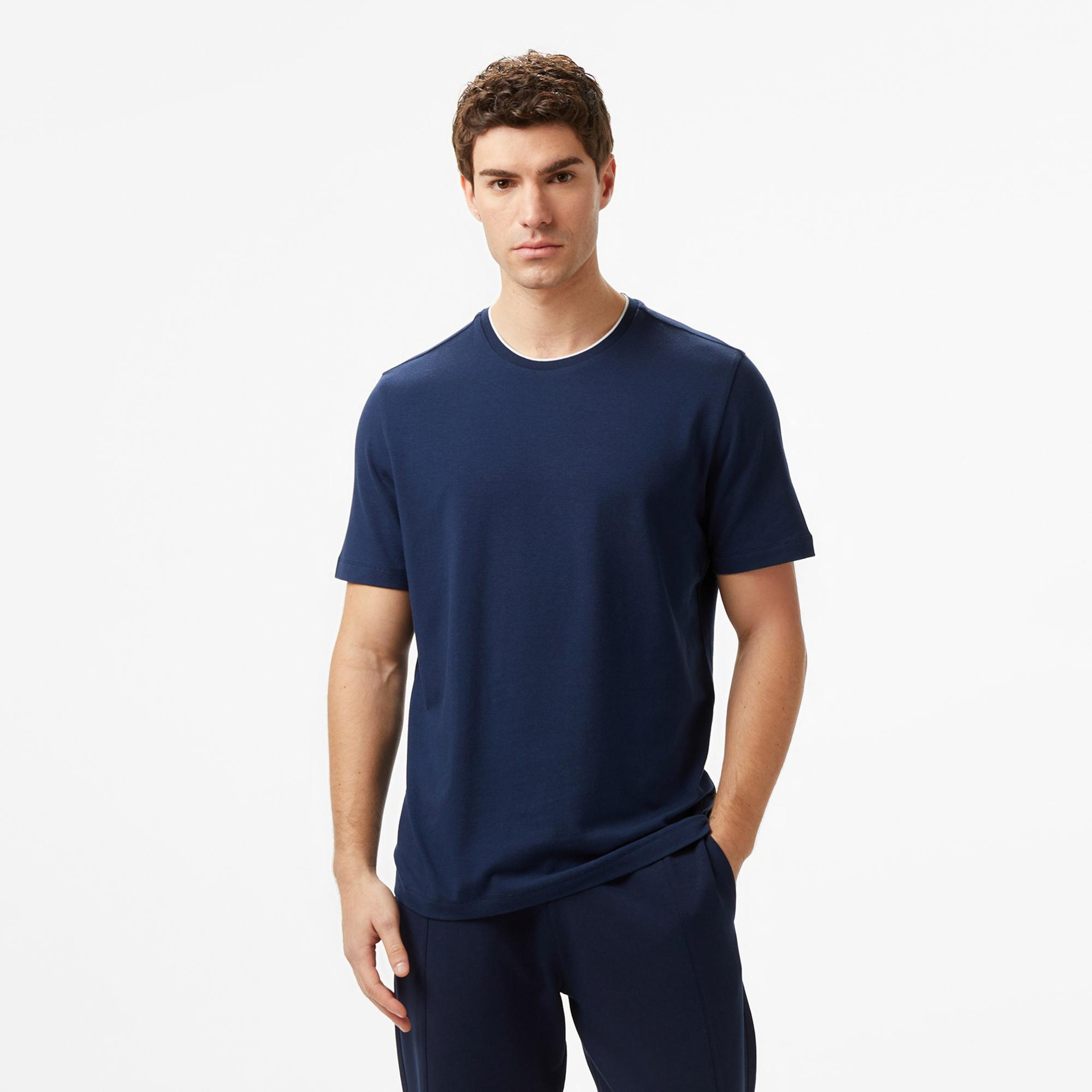 Nautica Erkek Lacivert Regular Fit T-Shirt