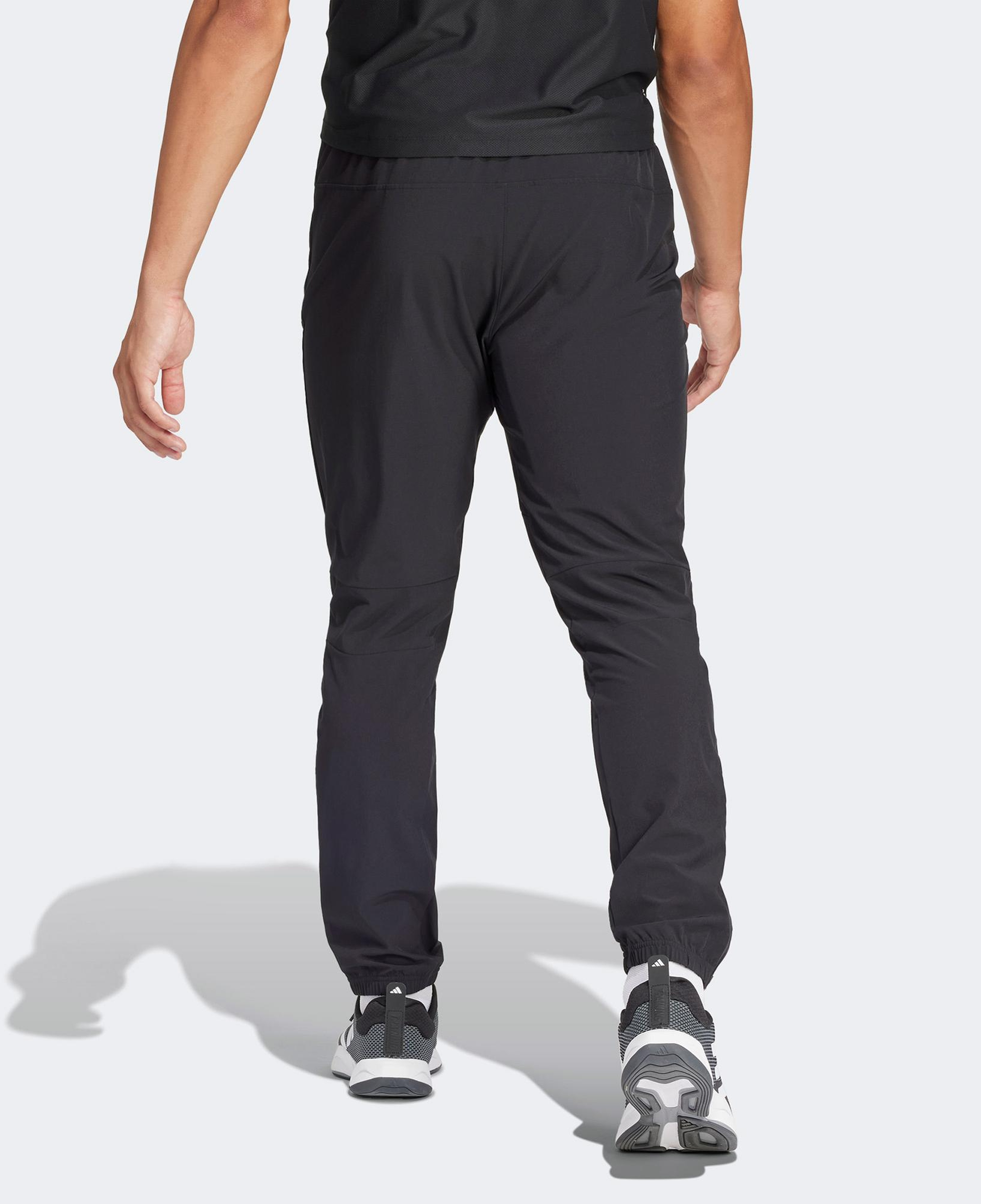 adidas Run It Erkek Siyah Eşofman Altı