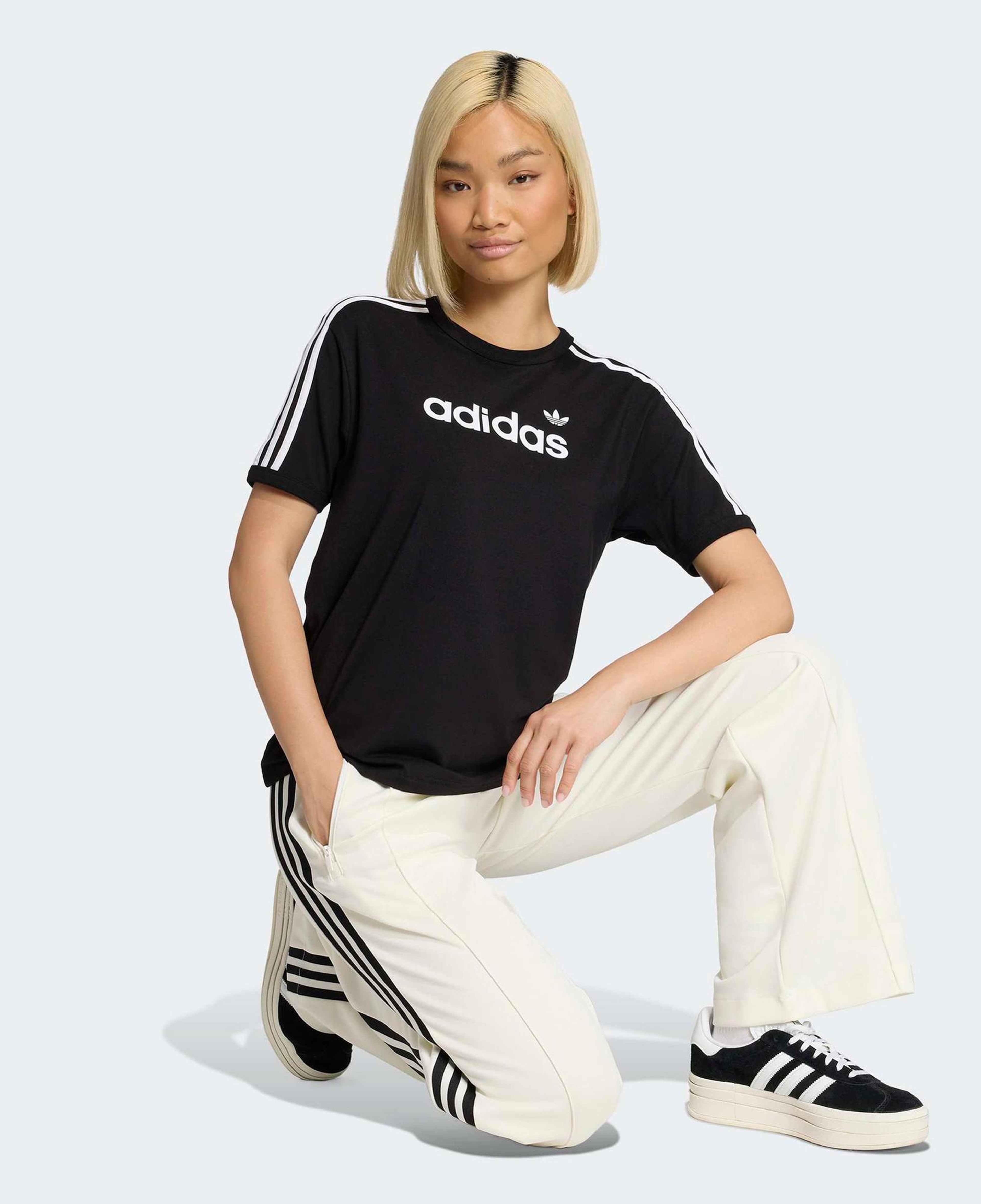 adidas Linear Kadın Siyah T-Shirt