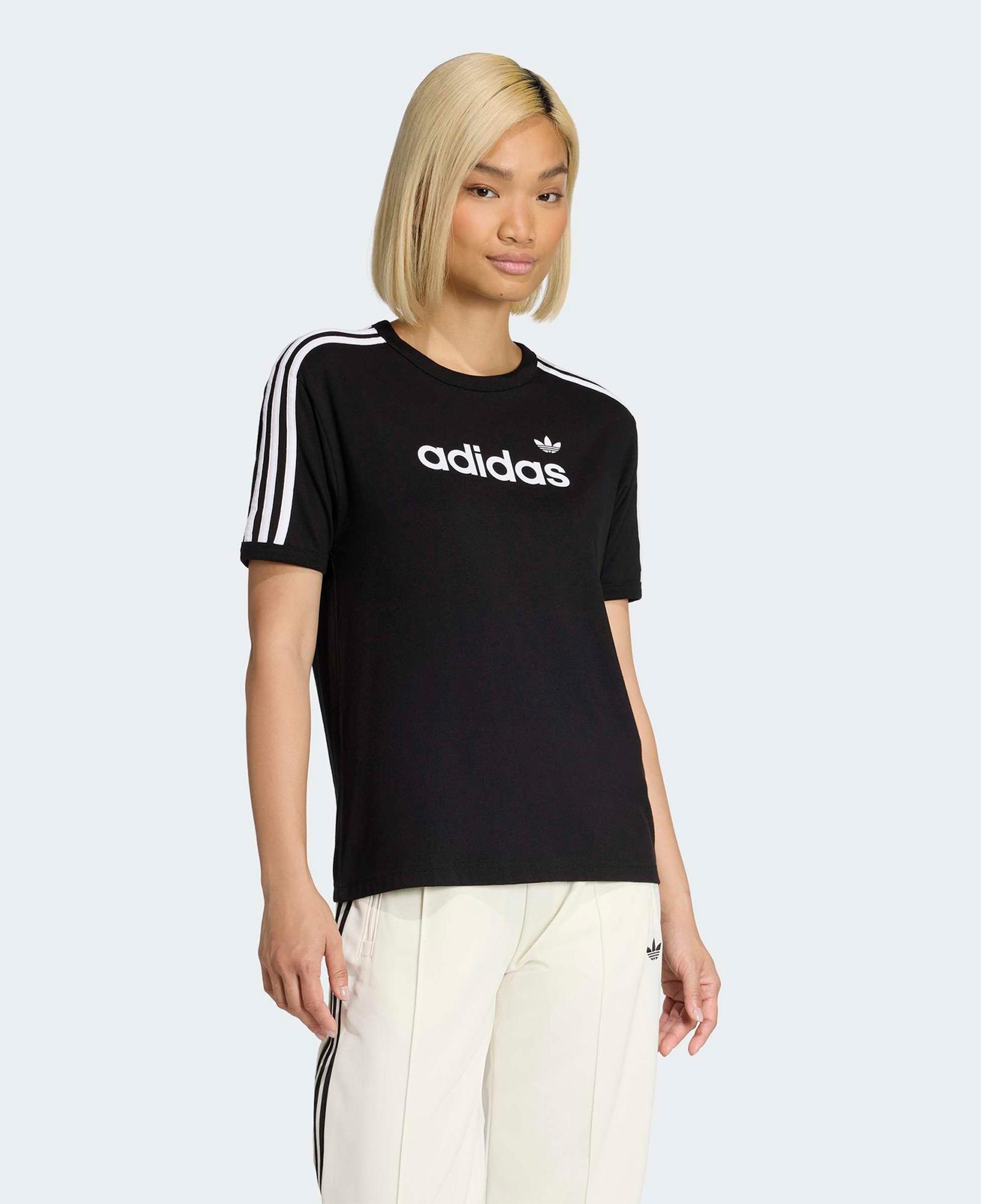 adidas Linear Kadın Siyah T-Shirt