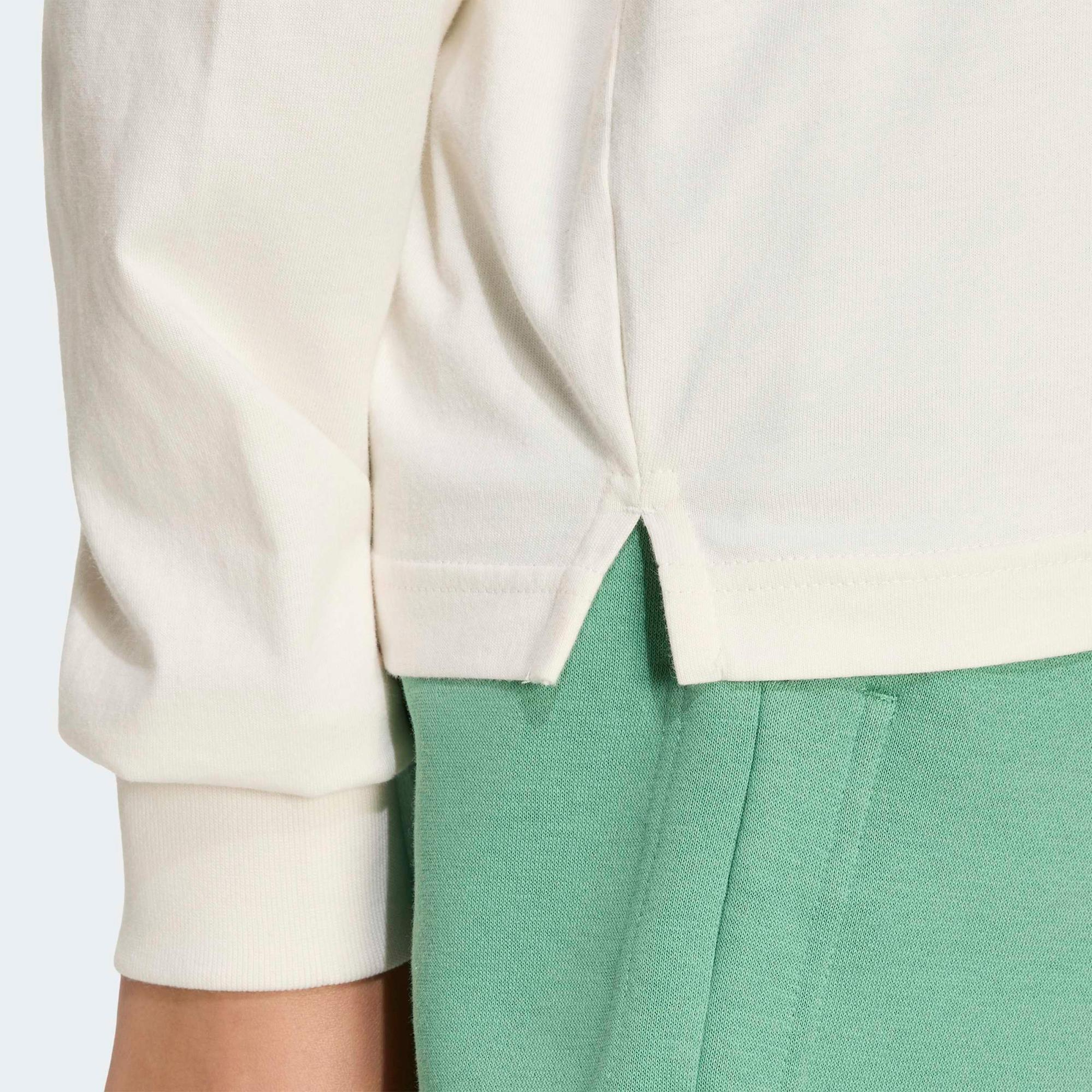 adidas Kadın Beyaz Sweatshirt