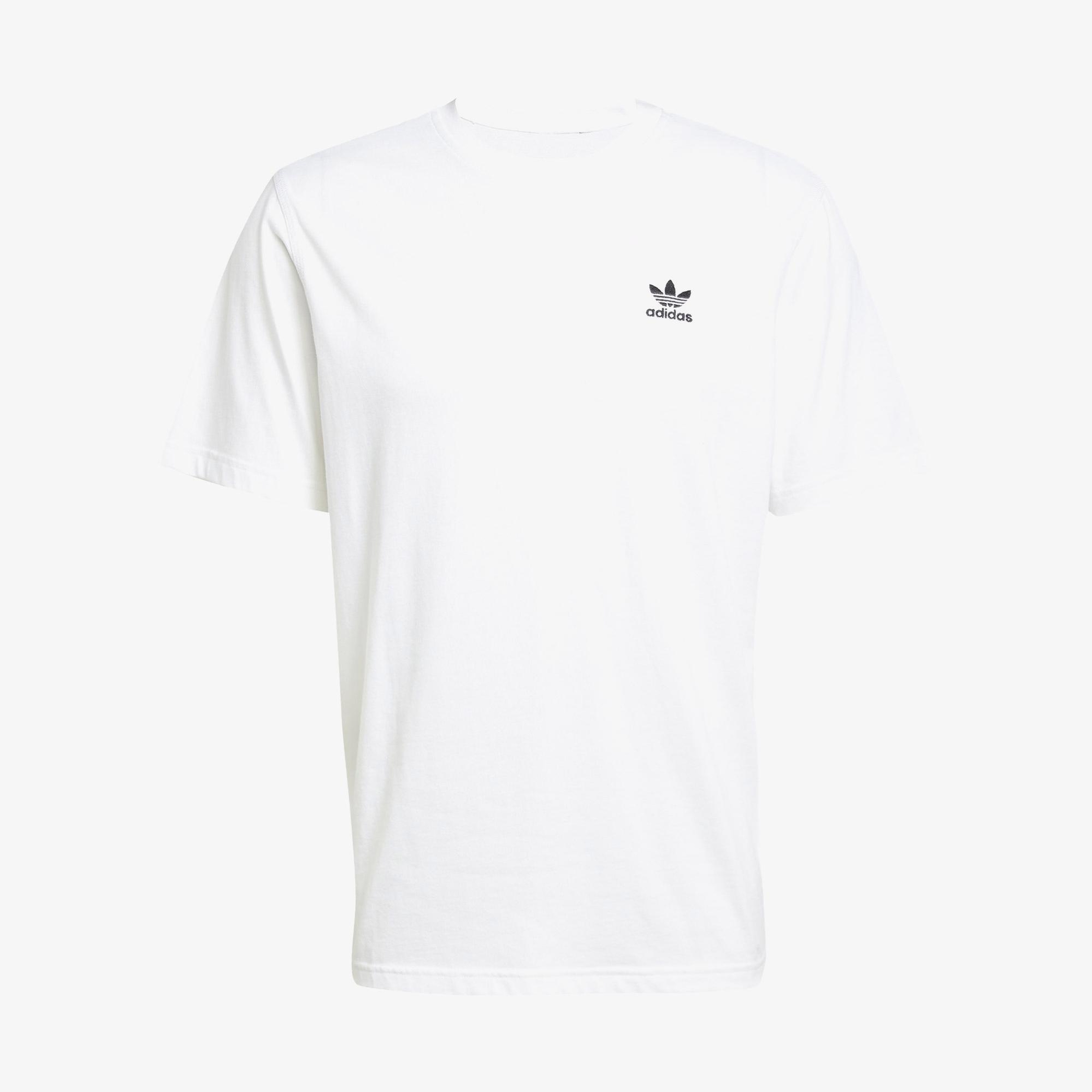 adidas Trefoil Essentials Erkek Beyaz T-Shirt
