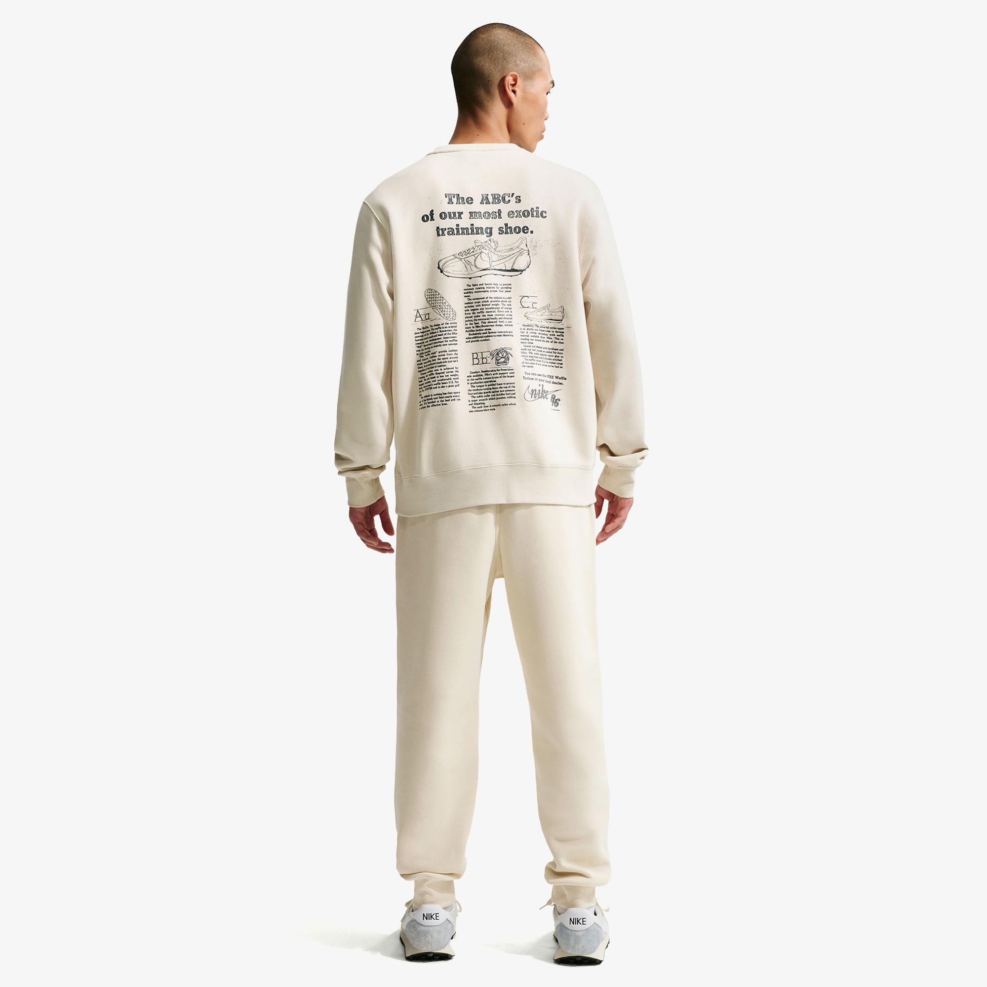 Nike Sportswear Club Jogger Erkek Krem Rengi Eşofman Altı