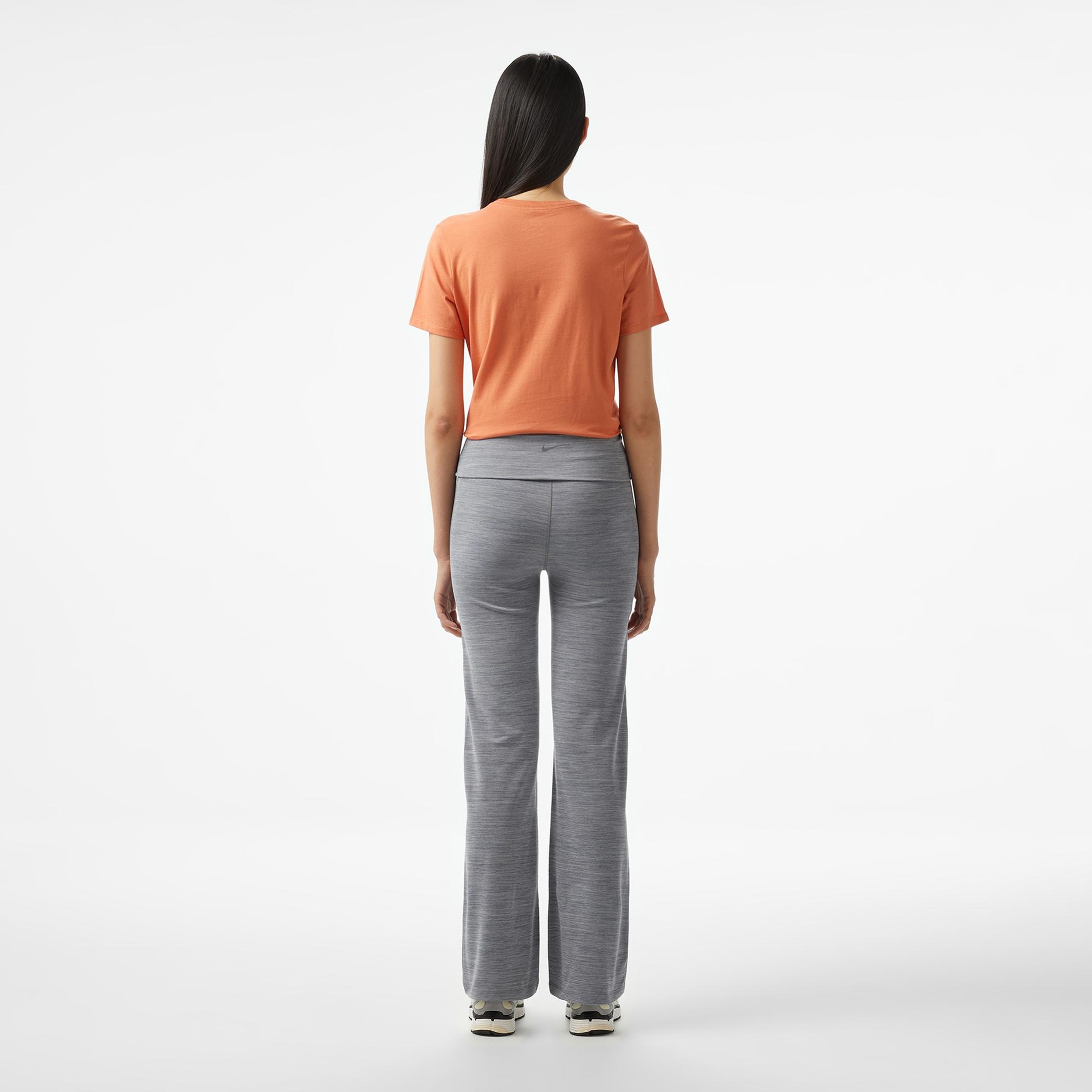 Nike One Dri-Fit High Rise Kadın Gri Eşofman Altı