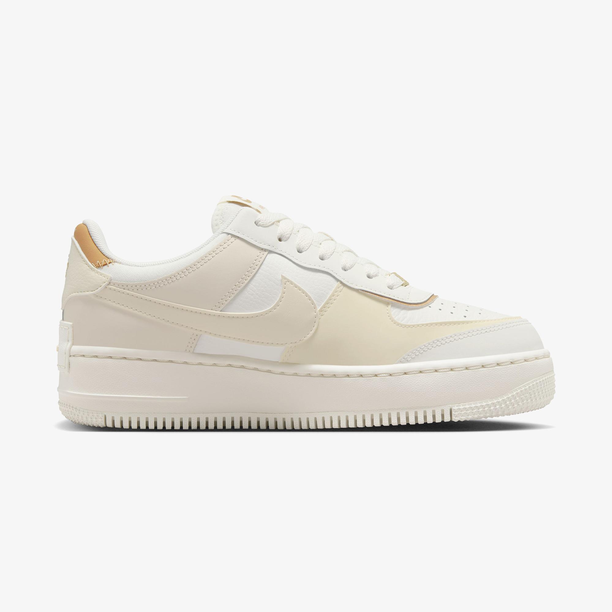 Nike Air Force 1 Shadow Kadın Bej Spor Ayakkabı