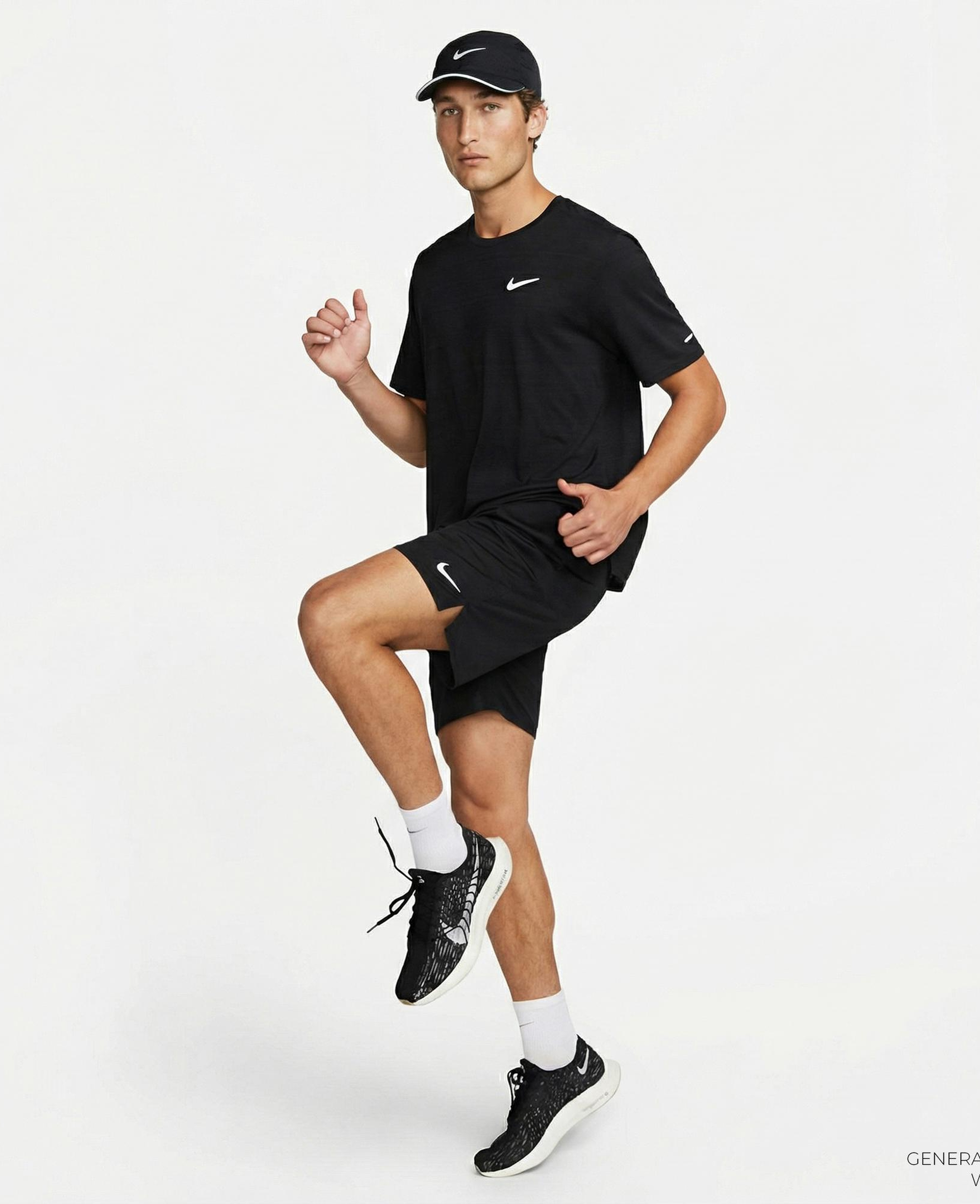 Nike Dri-Fit Totality Knit 18cm Unlined Erkek Siyah Şort