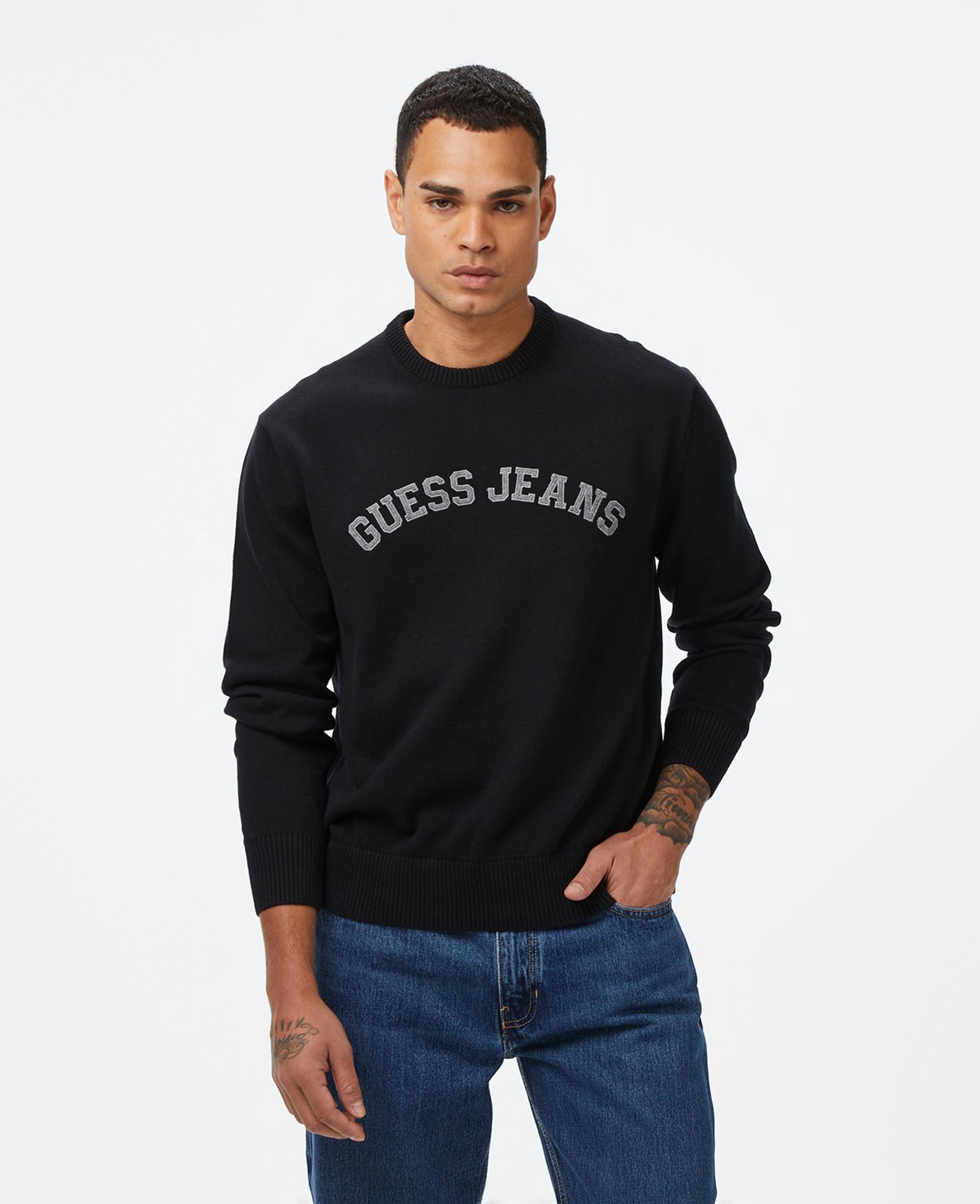 Guess Erkek Siyah Kazak