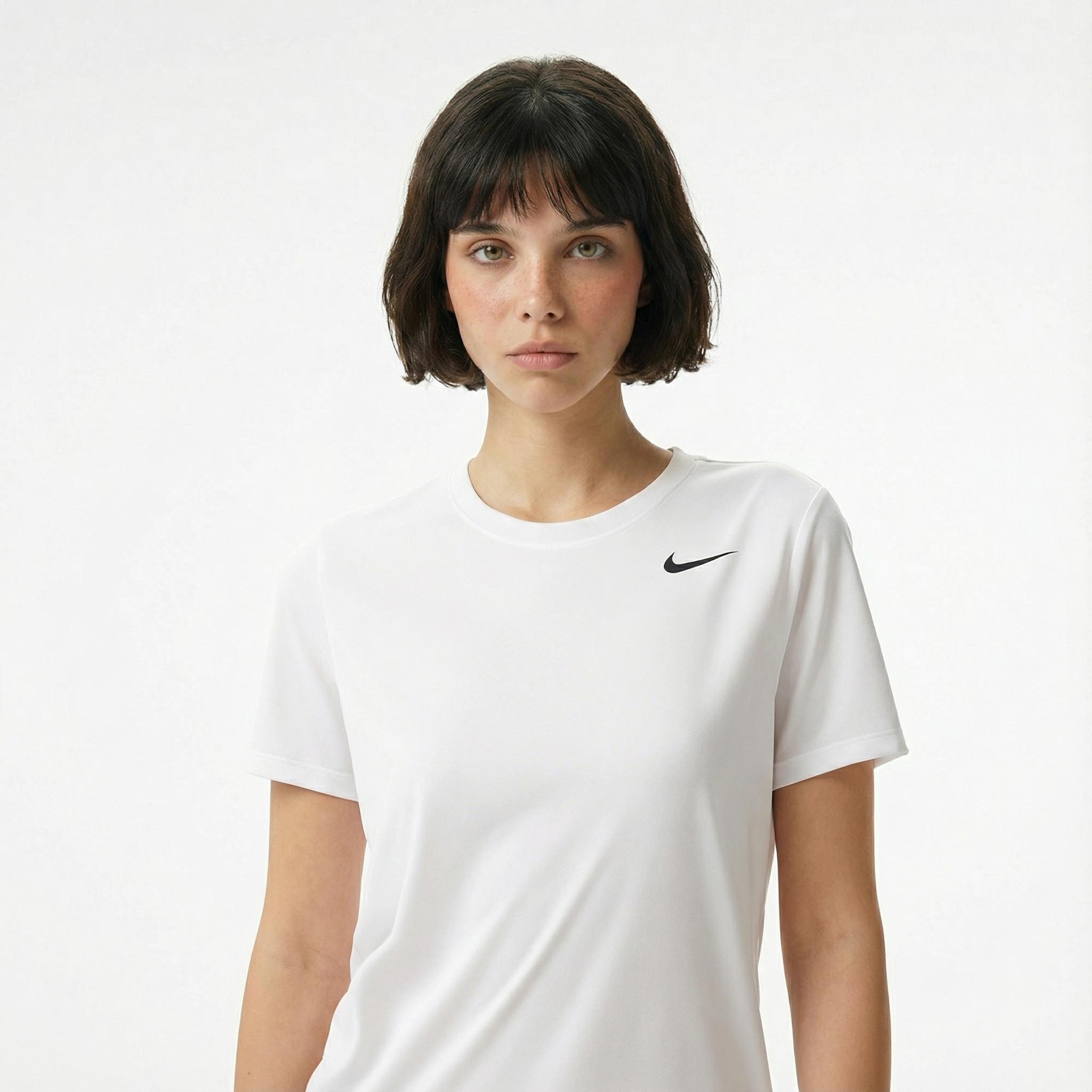 Nike Dri-Fit Kadın Beyaz T-Shirt