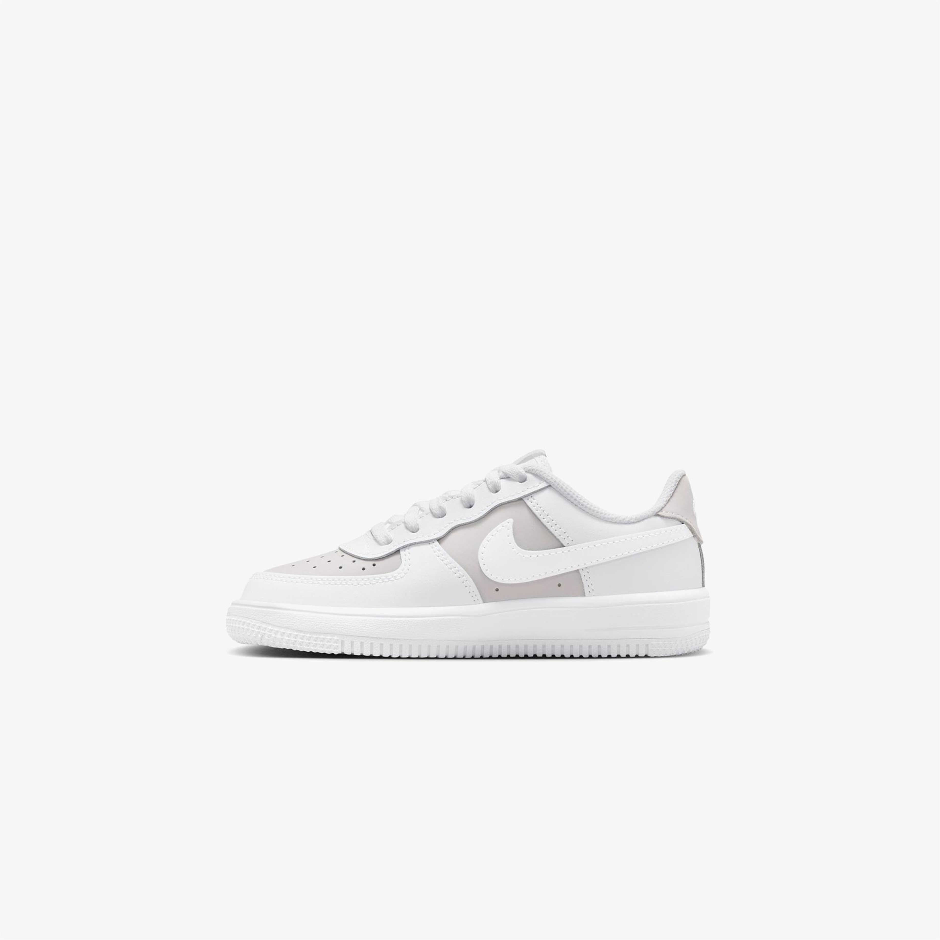 Nike Force 1 Low Lace Çocuk Beyaz Spor Ayakkabı