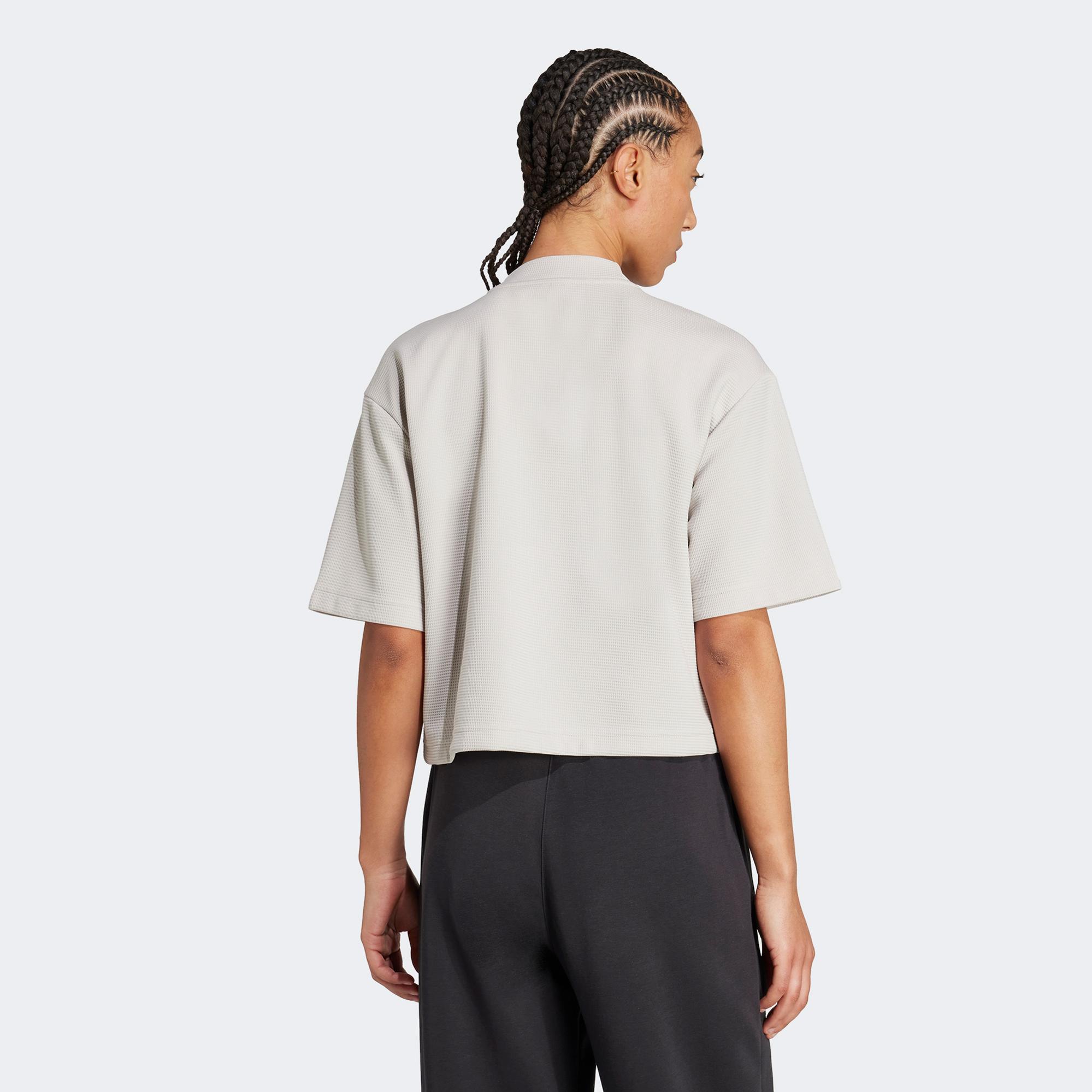 adidas Yoga Motion Kadın Bej T-Shirt