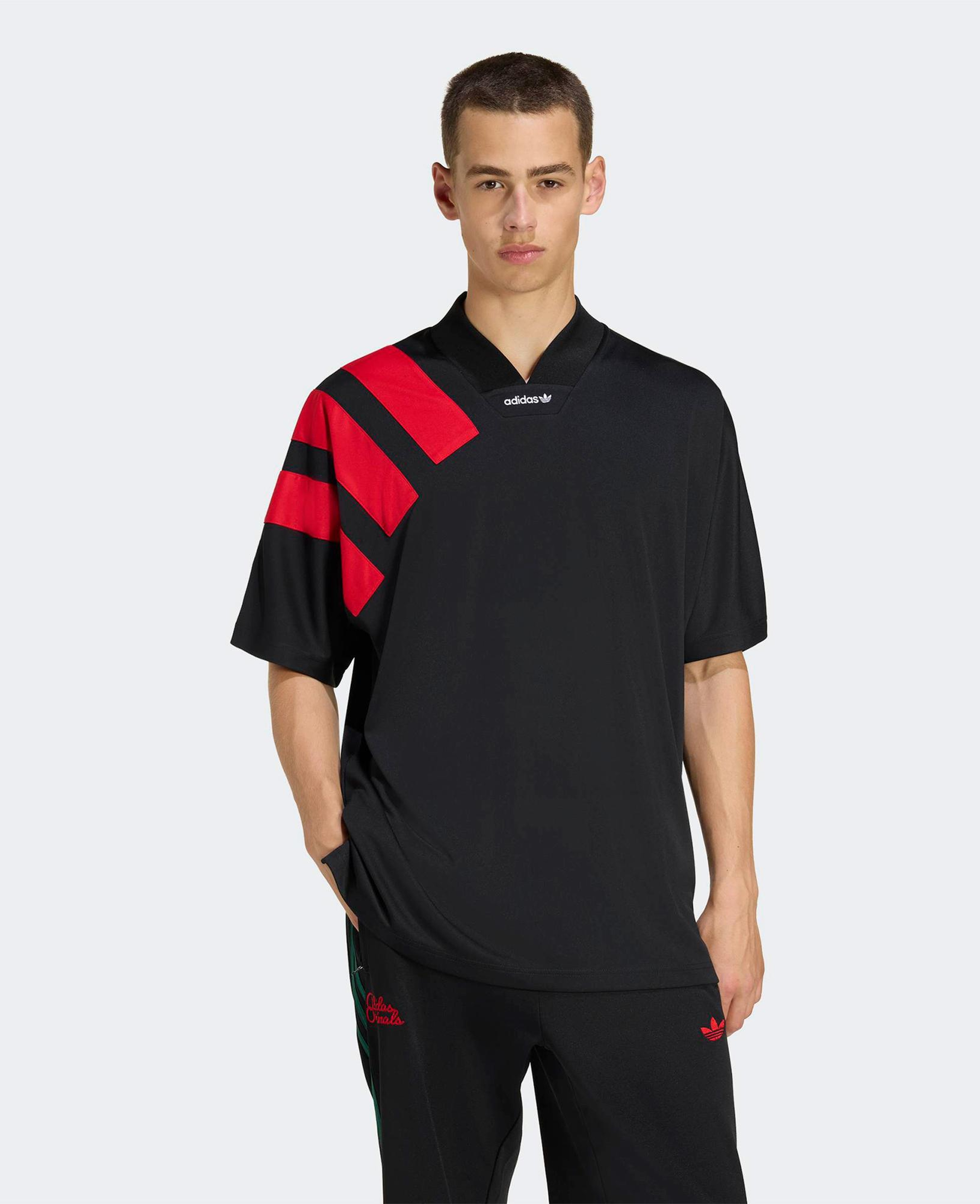 adidas Adicolor Blocked Erkek Siyah T-Shirt