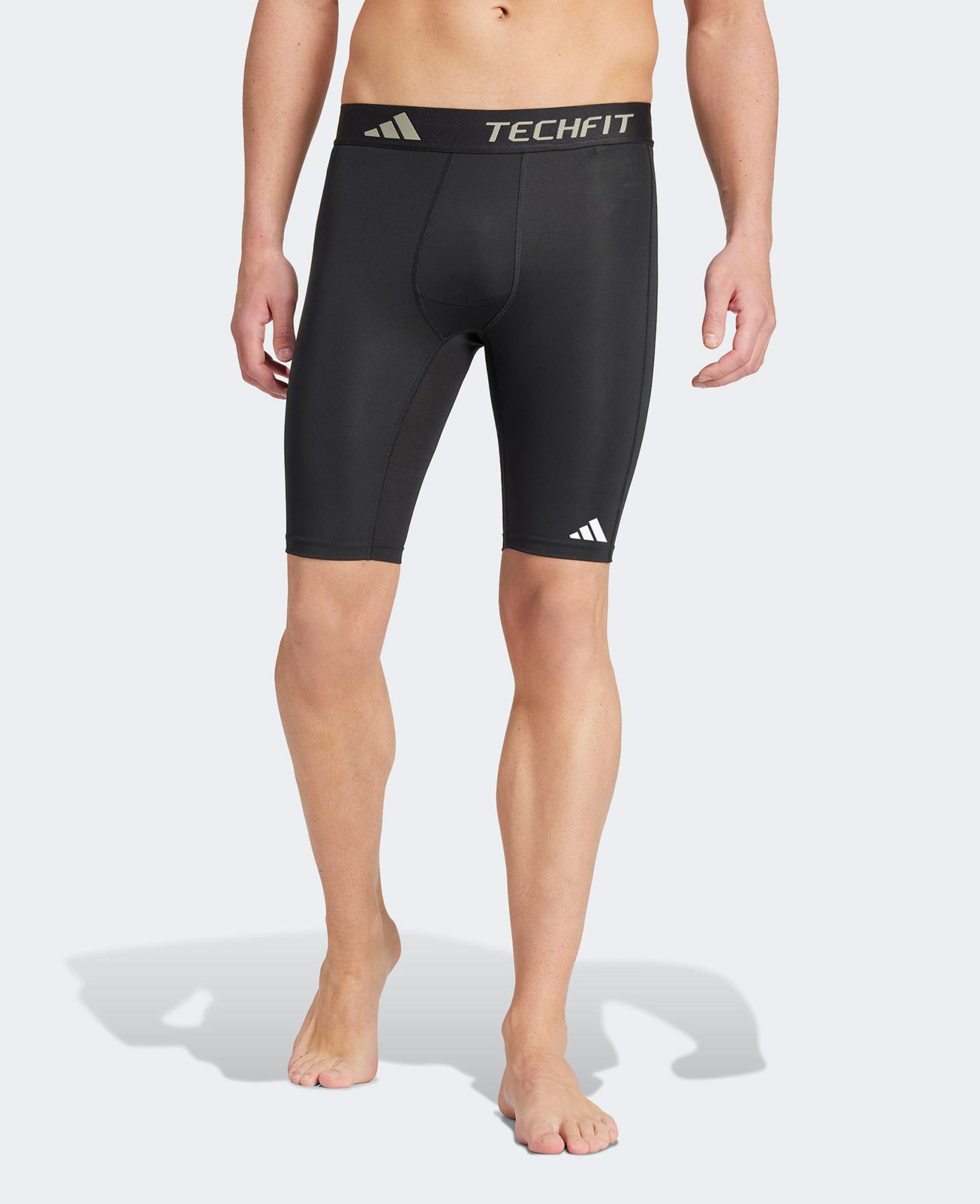 adidas Techfit Compression Training Erkek Siyah Kısa Tayt