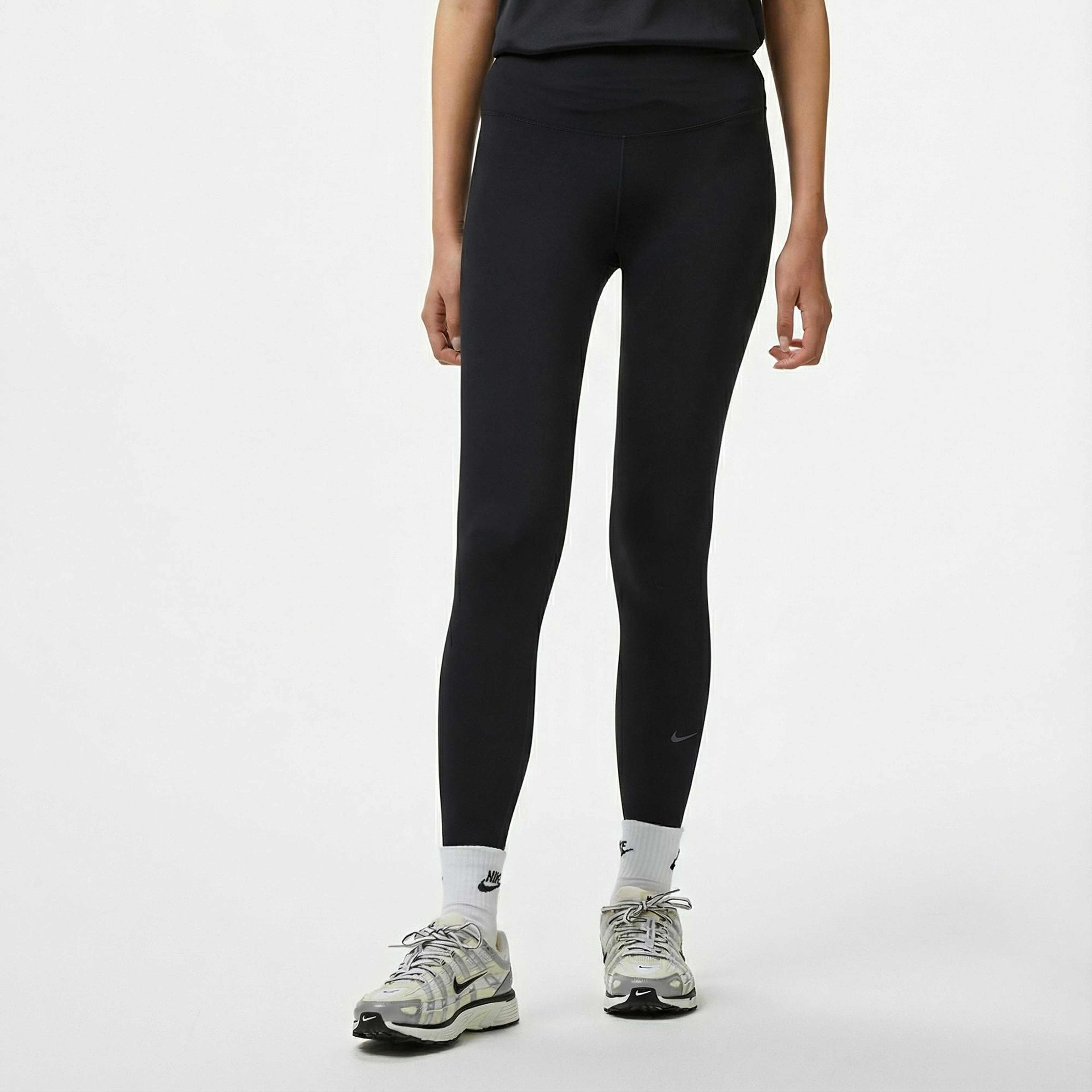 Nike Dri-Fit One High Rise 7/8 Kadın Siyah Tayt