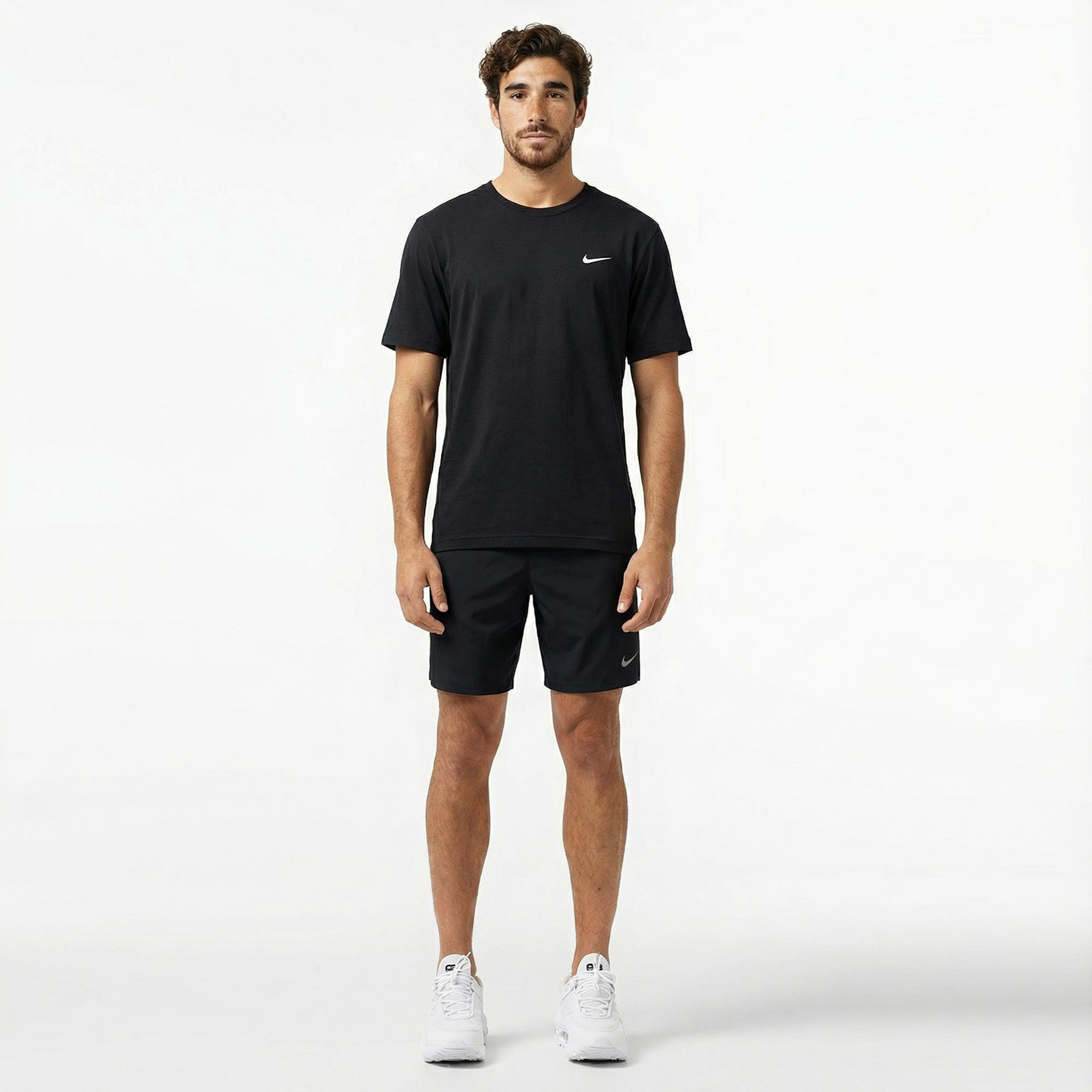 Nike Dri-Fit Hyverse Erkek Siyah T-Shirt