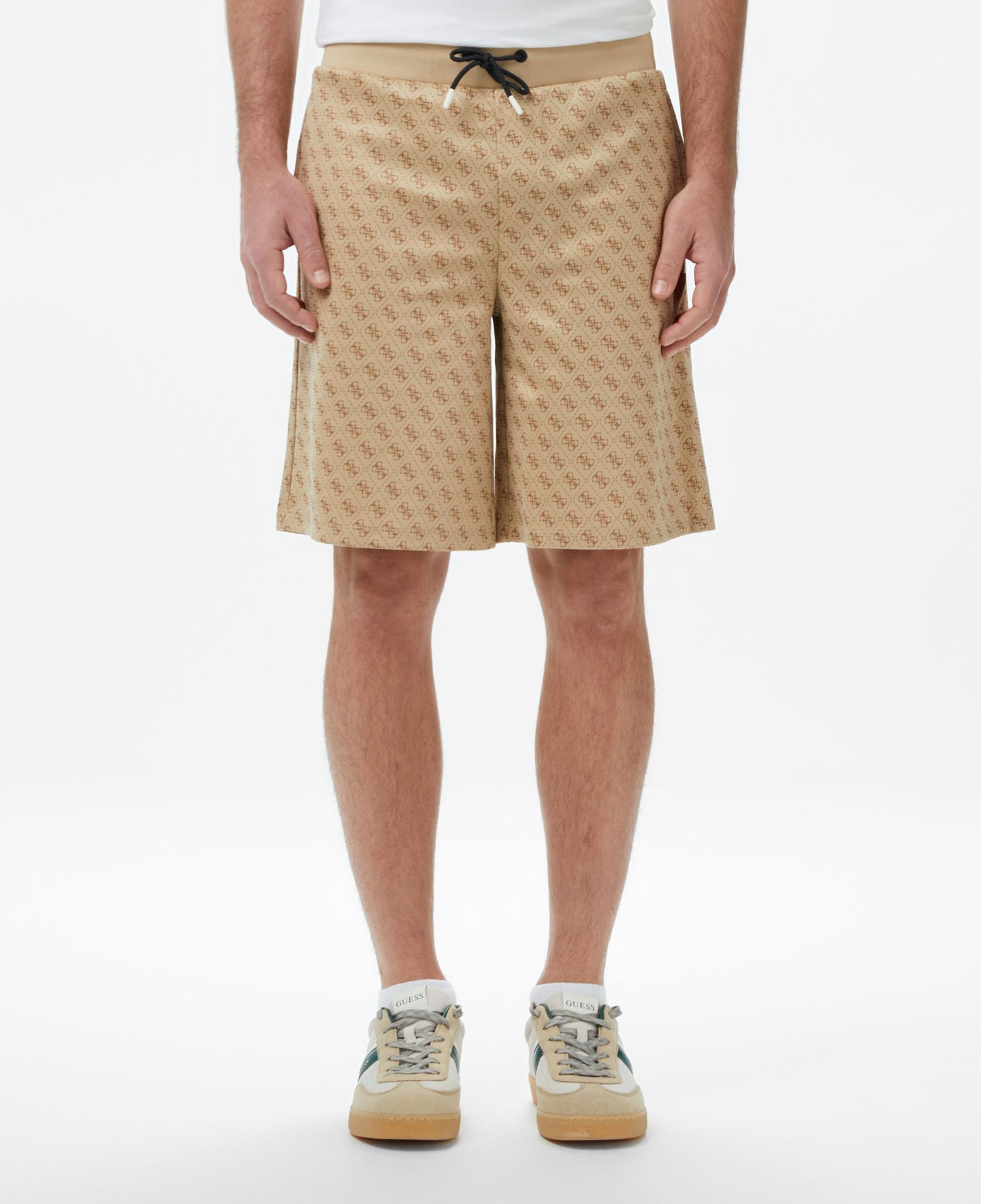 Guess New Korbin Aktif Regular Fit Erkek Bej Şort