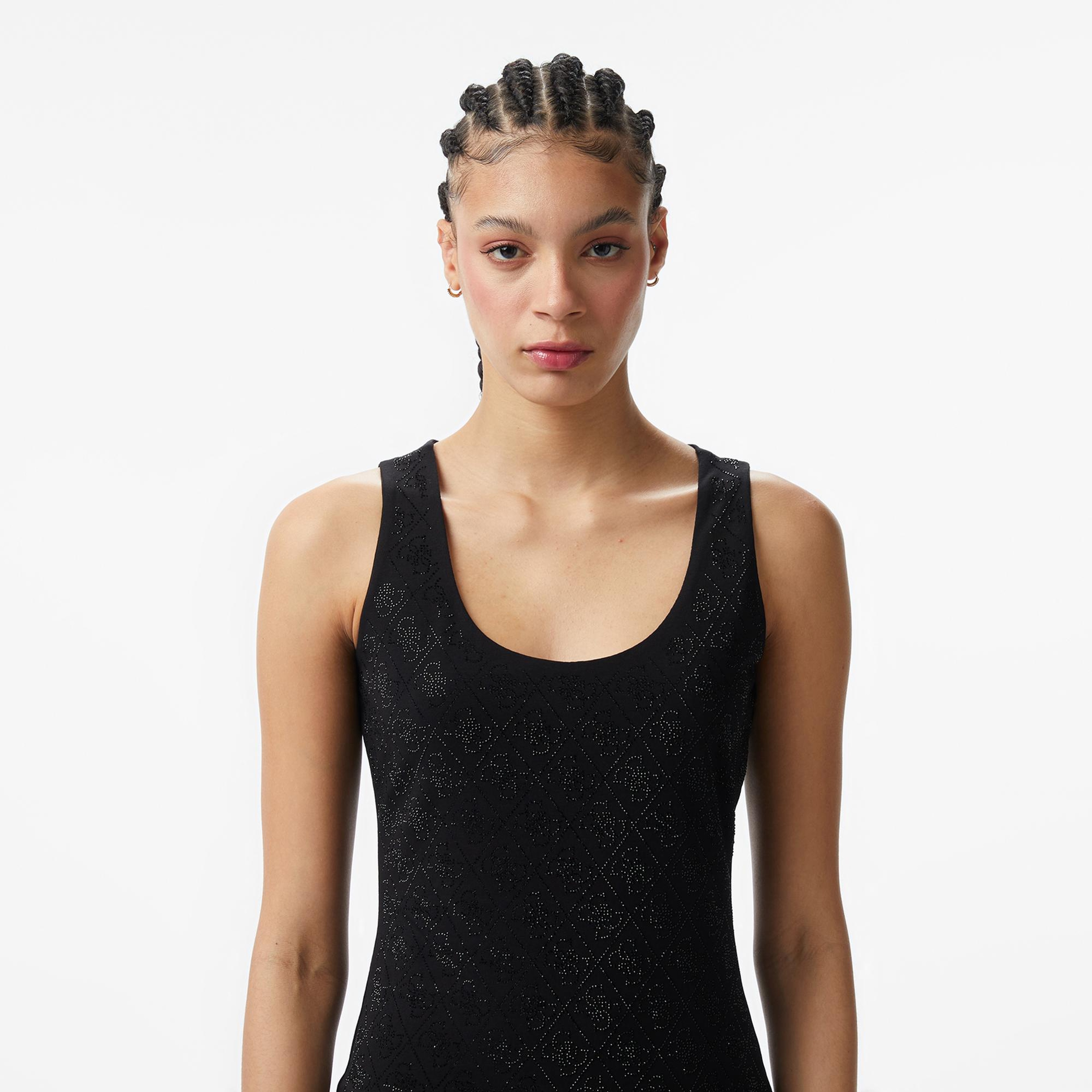 Guess Kadın Siyah T-Shirt