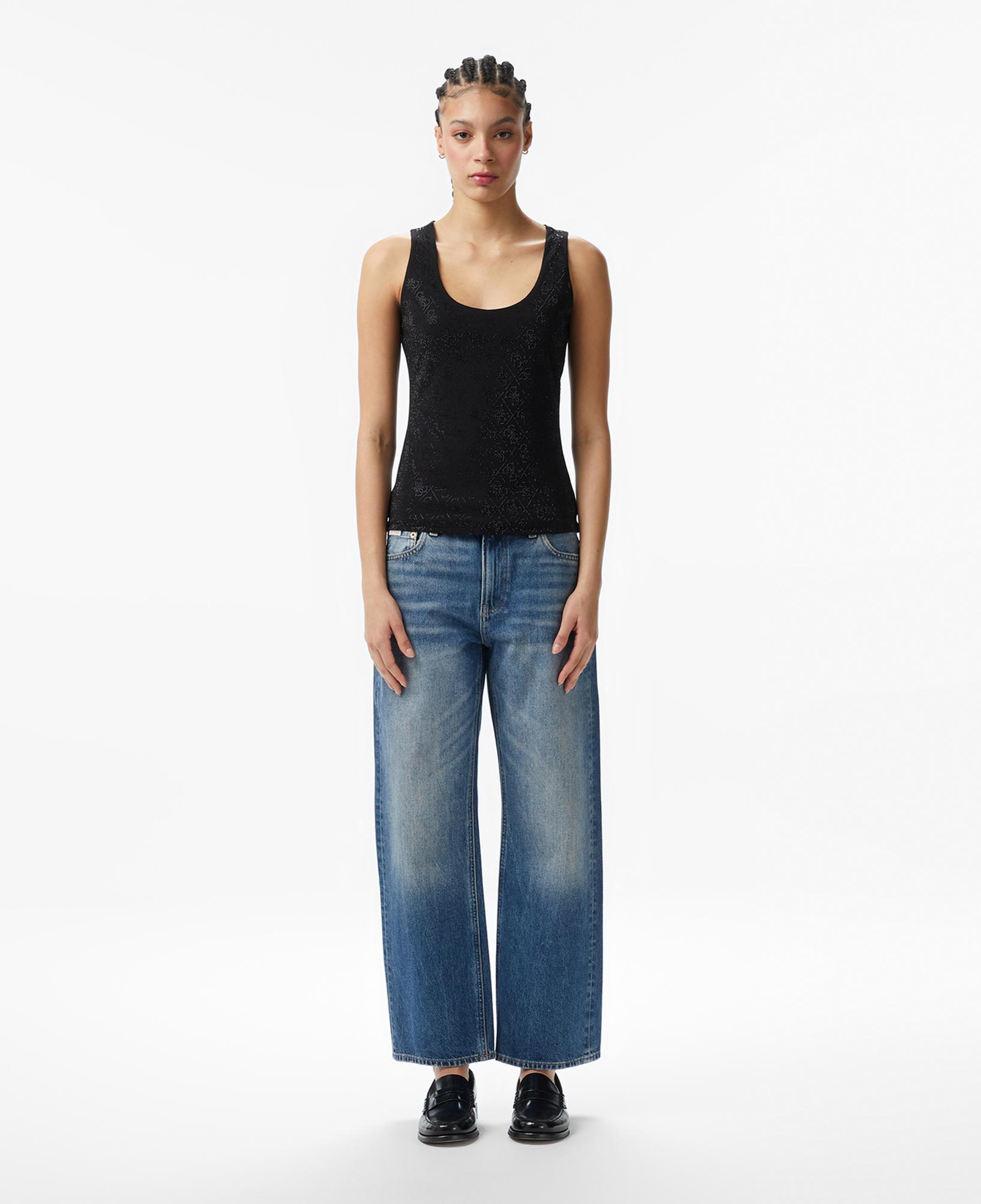 Guess Kadın Siyah T-Shirt