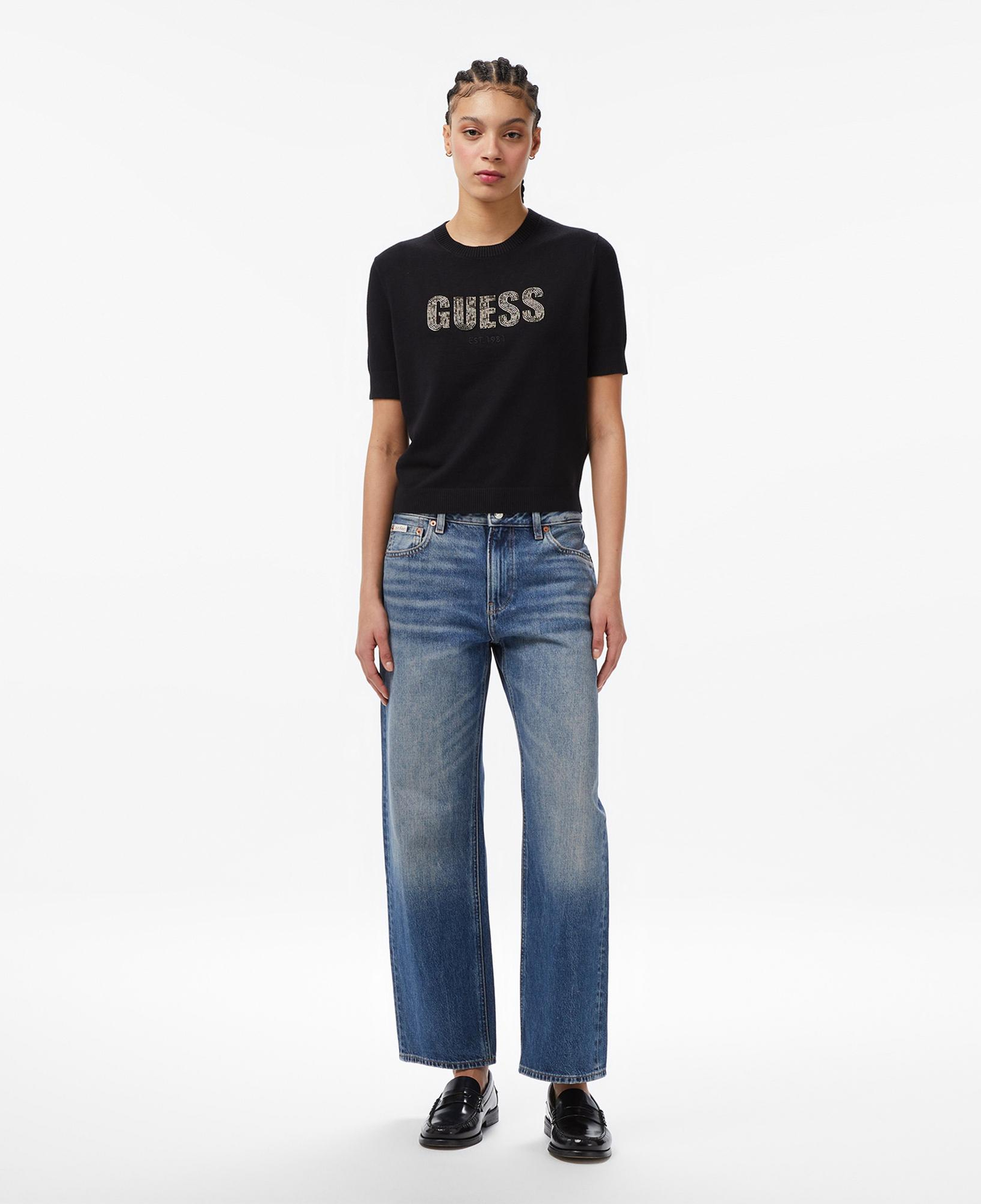 Guess Norah Kadın Siyah Triko