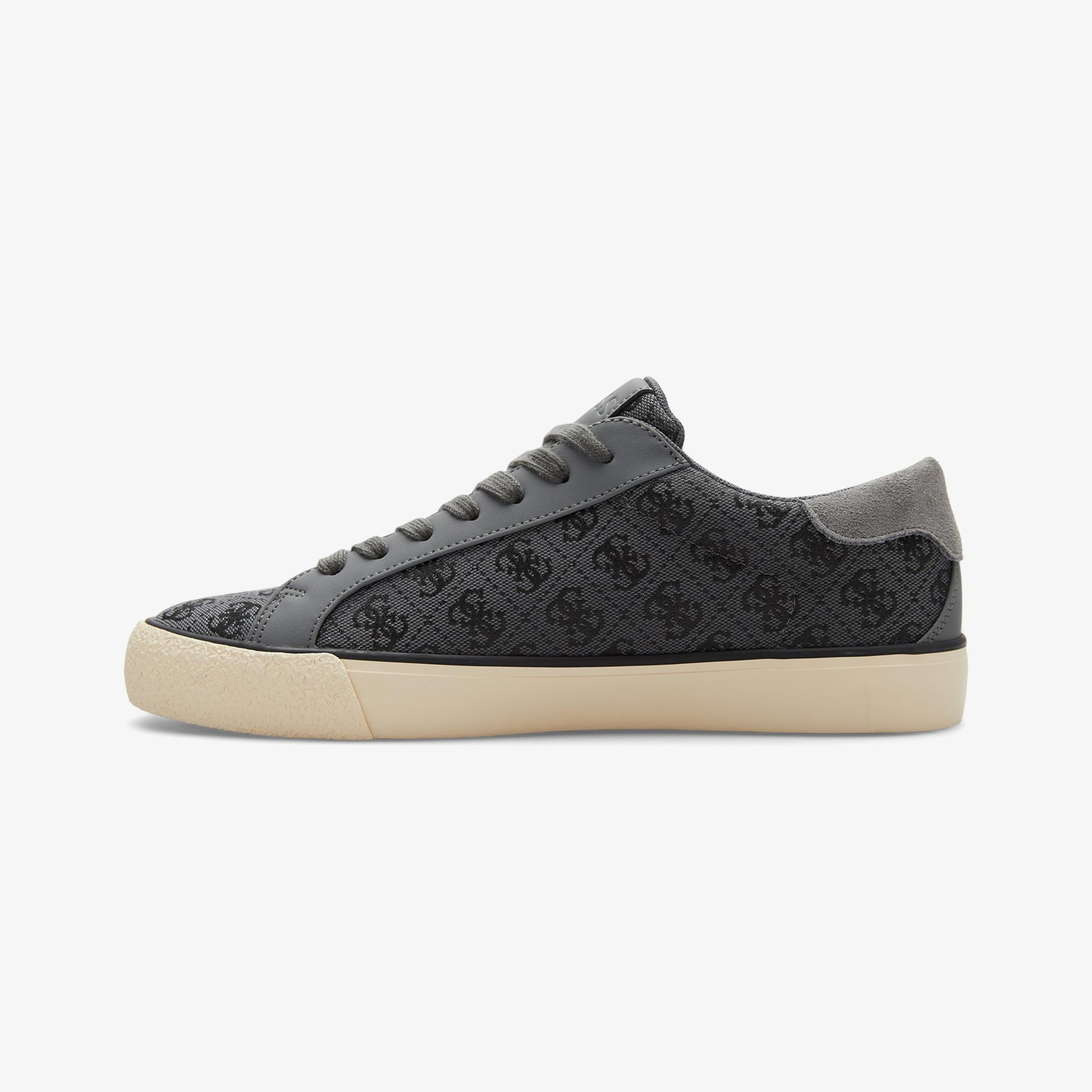 Guess Davor Deri Erkek Siyah Sneaker