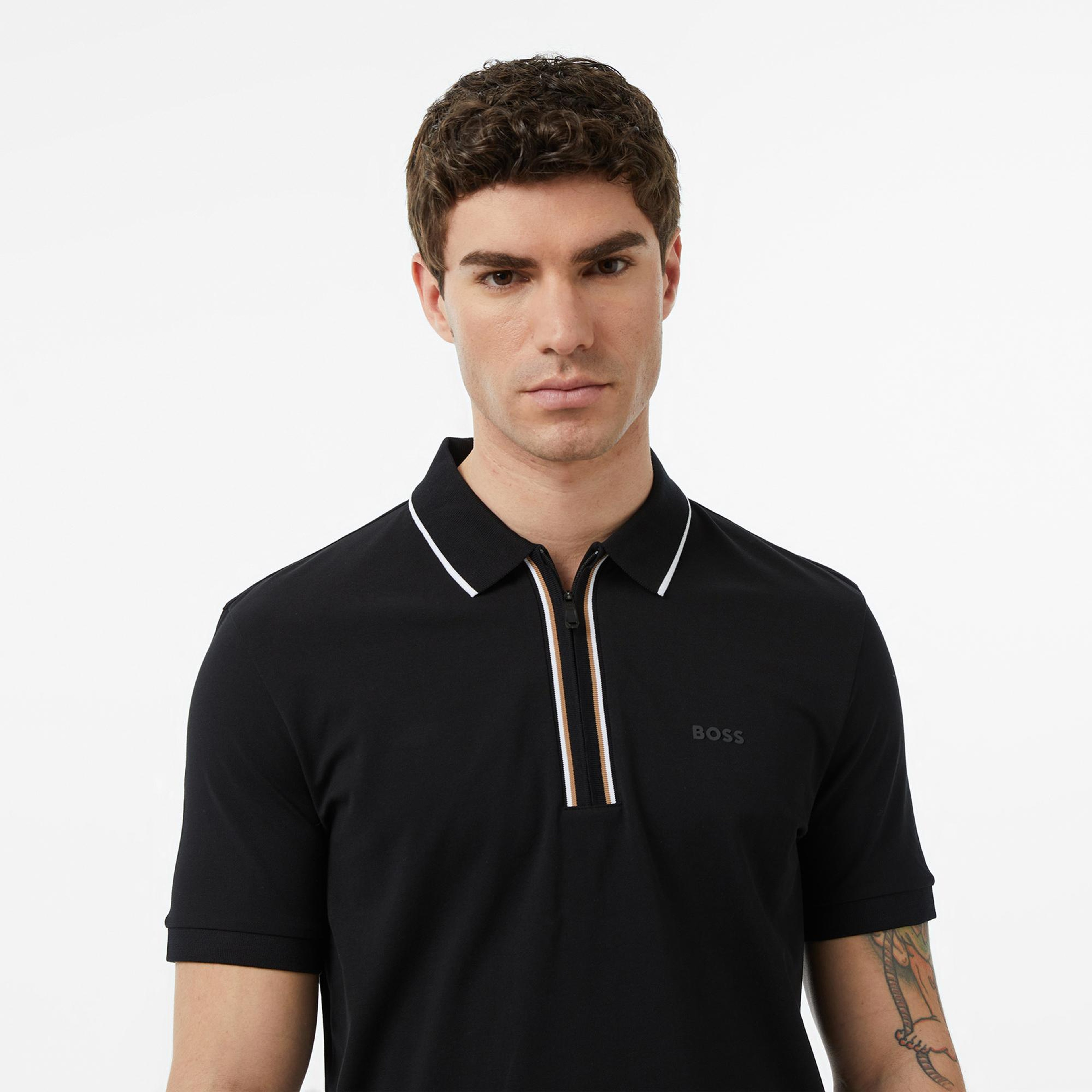 Boss Philix Erkek Siyah Polo