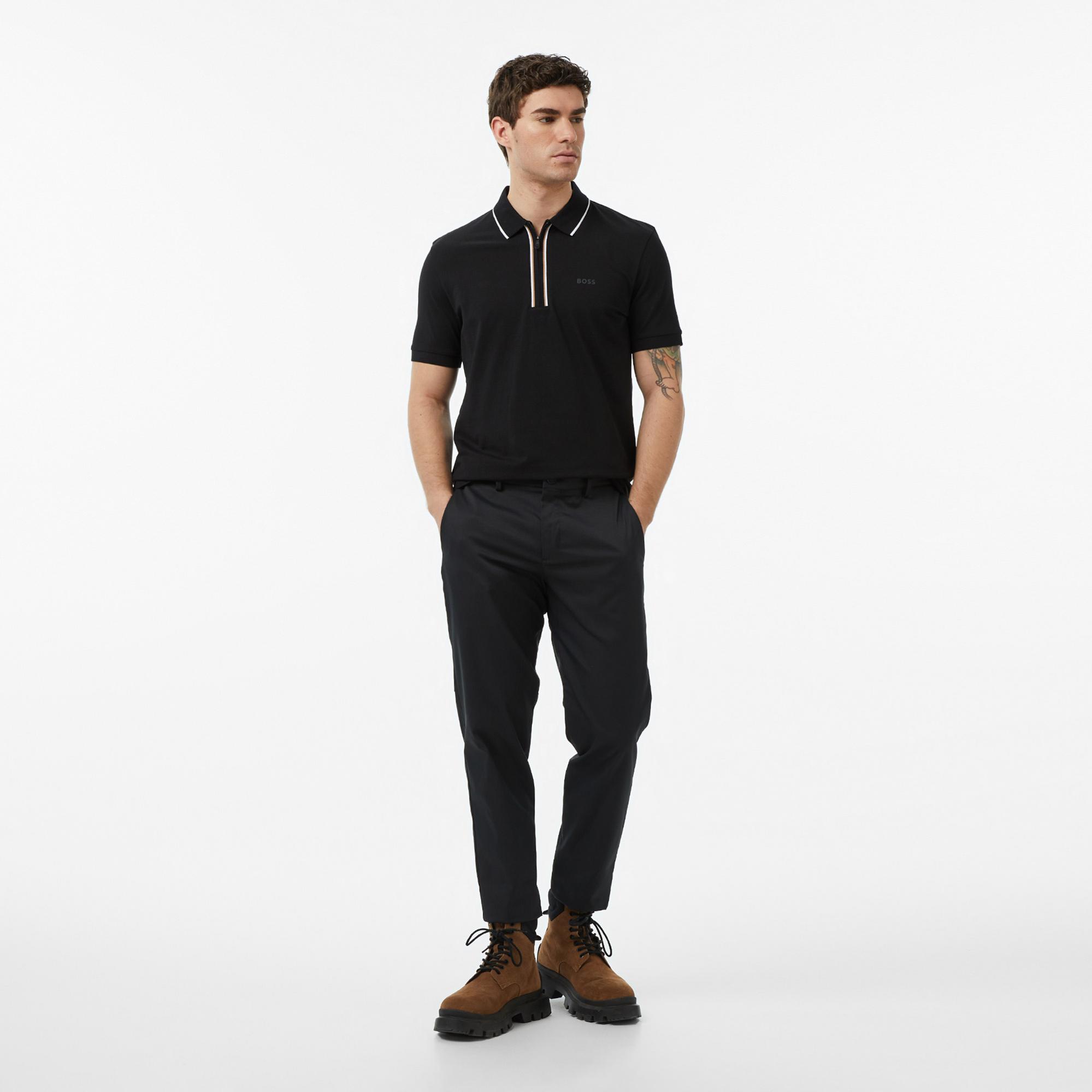 Boss Philix Erkek Siyah Polo