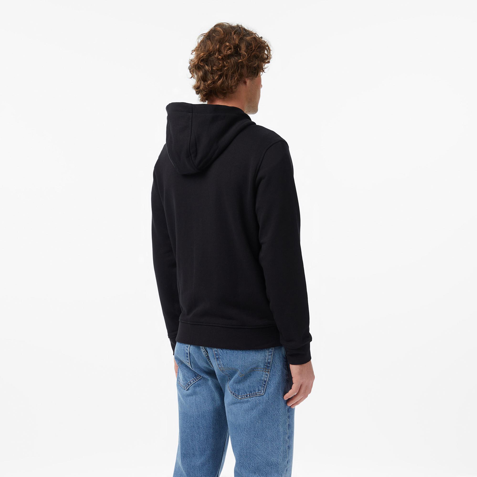 Guess Poly Erkek Siyah Sweatshirt