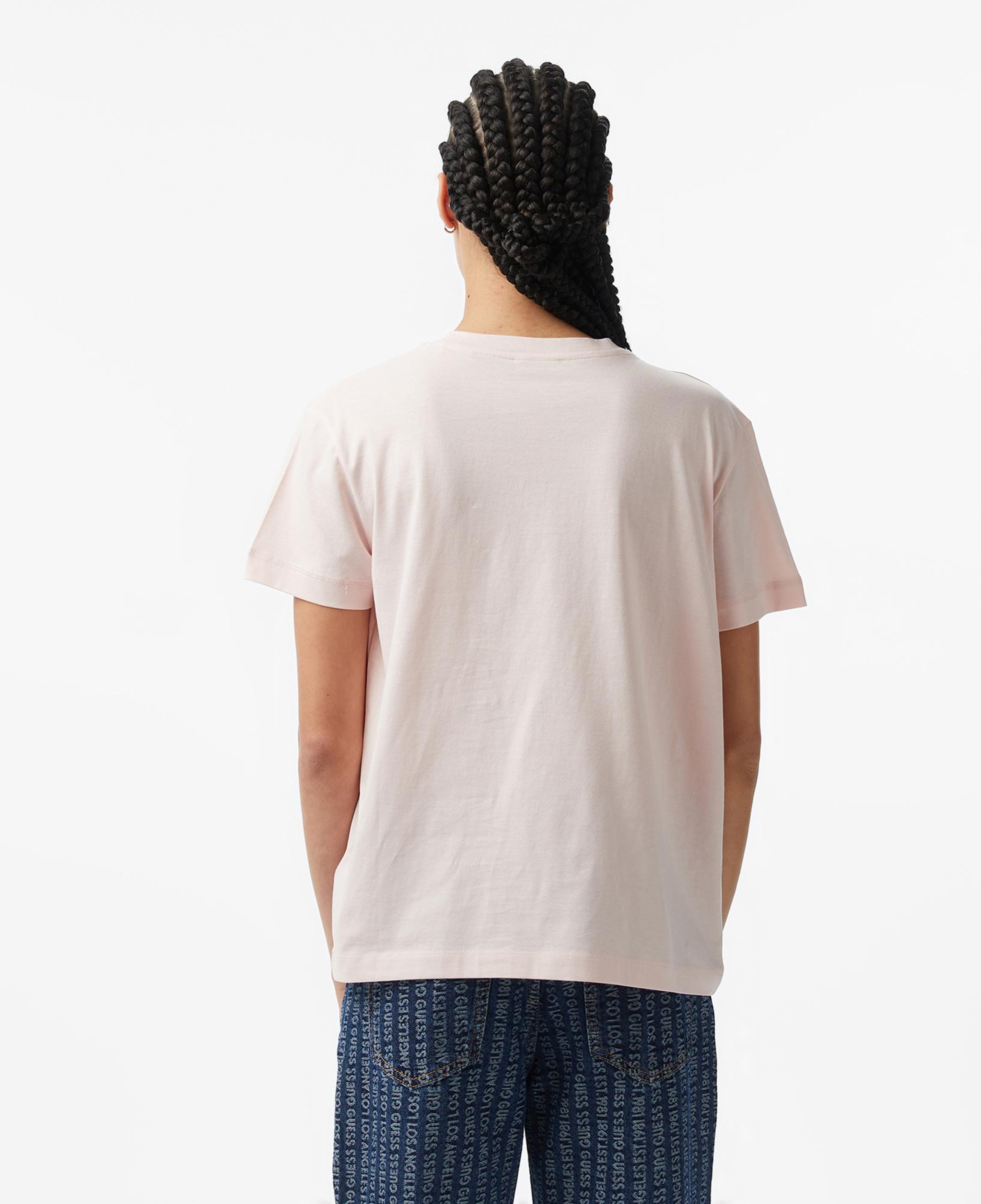 Guess Agnes Aktif Regular Fit Kadın Pembe T-Shirt