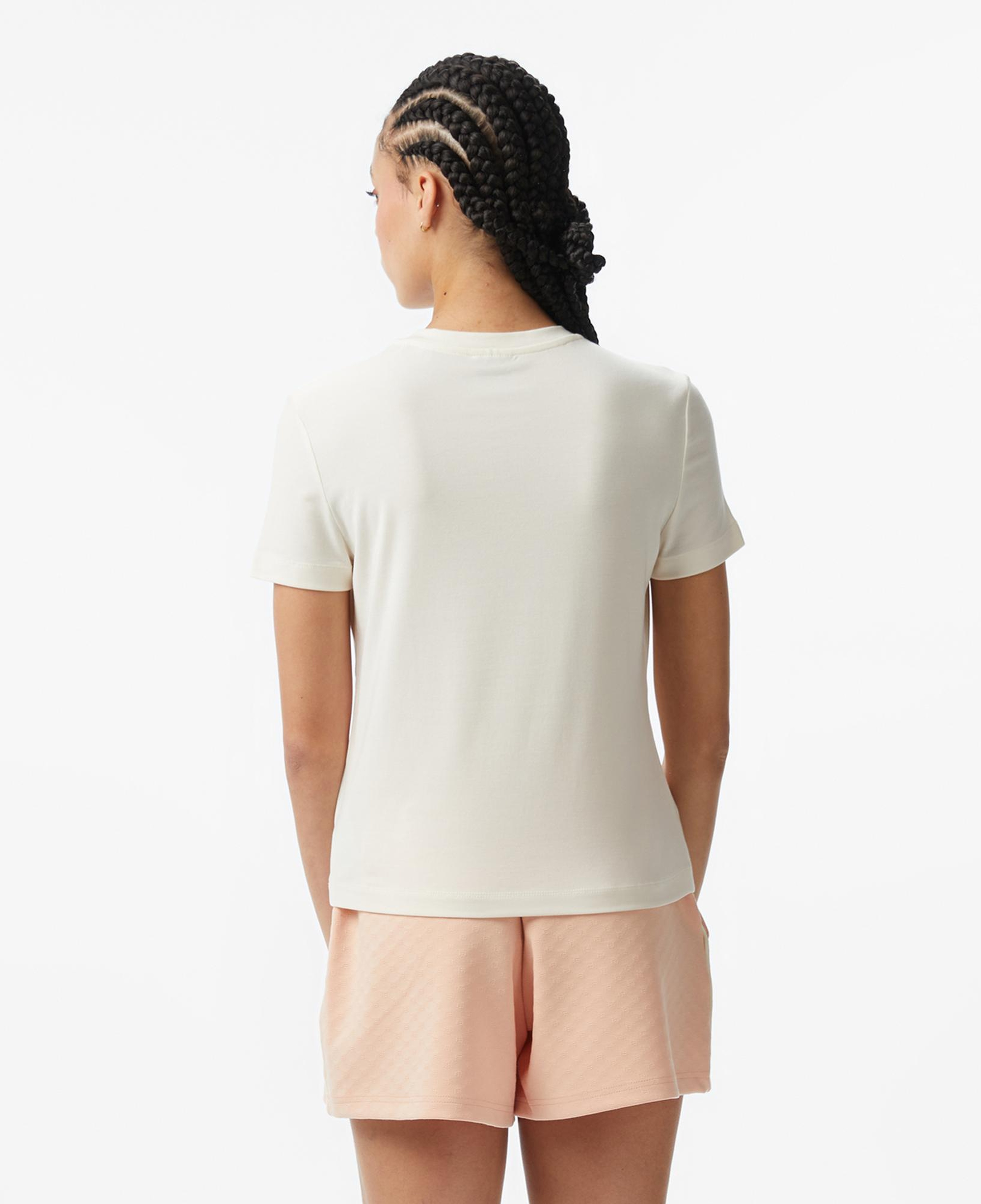 Guess Febe Aktif Slim Fit Kadın Beyaz T-Shirt