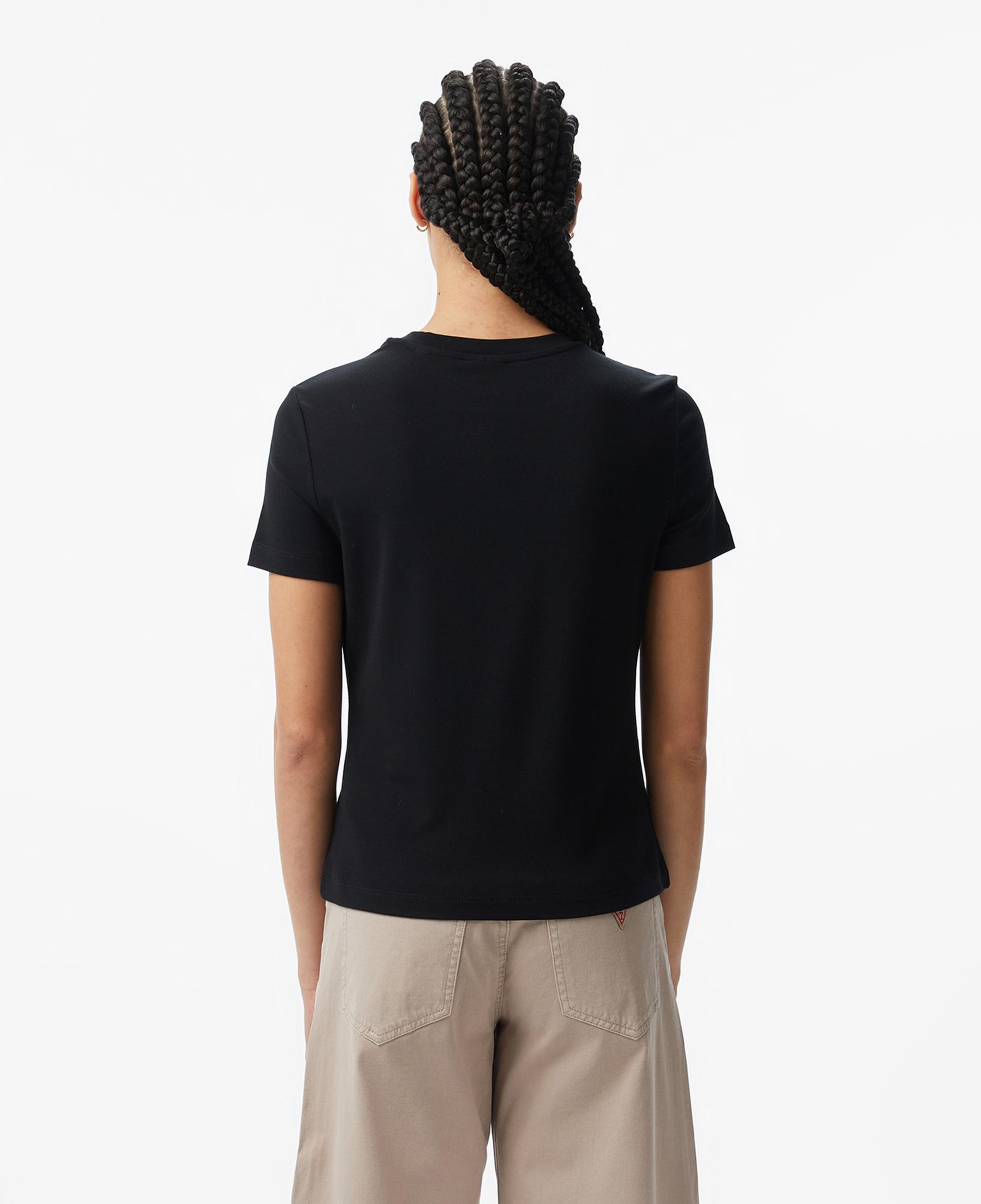 Guess Febe Aktif Slim Fit Kadın Siyah T-Shirt