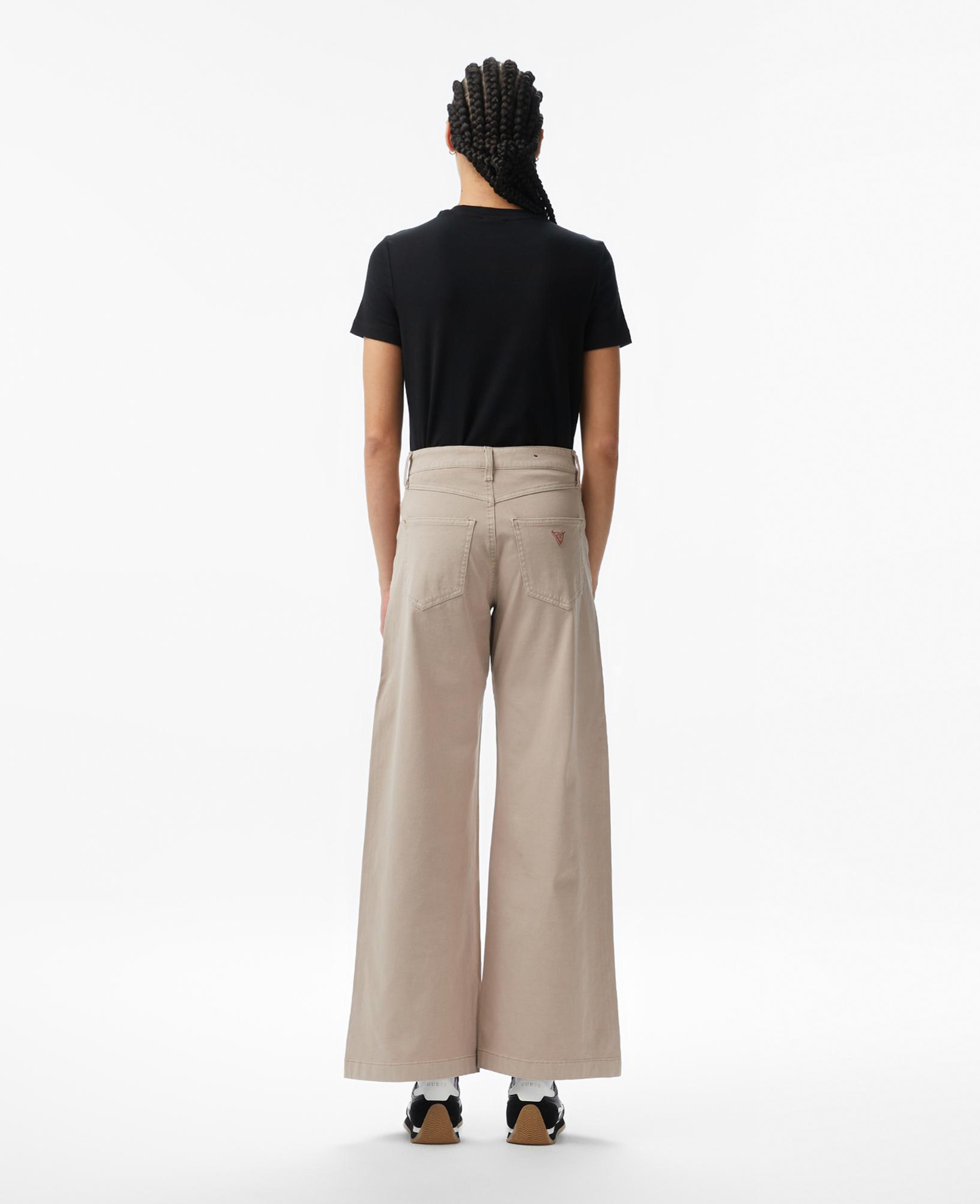 Guess Bellagio Skinny Fit Kadın Bej Pantolon