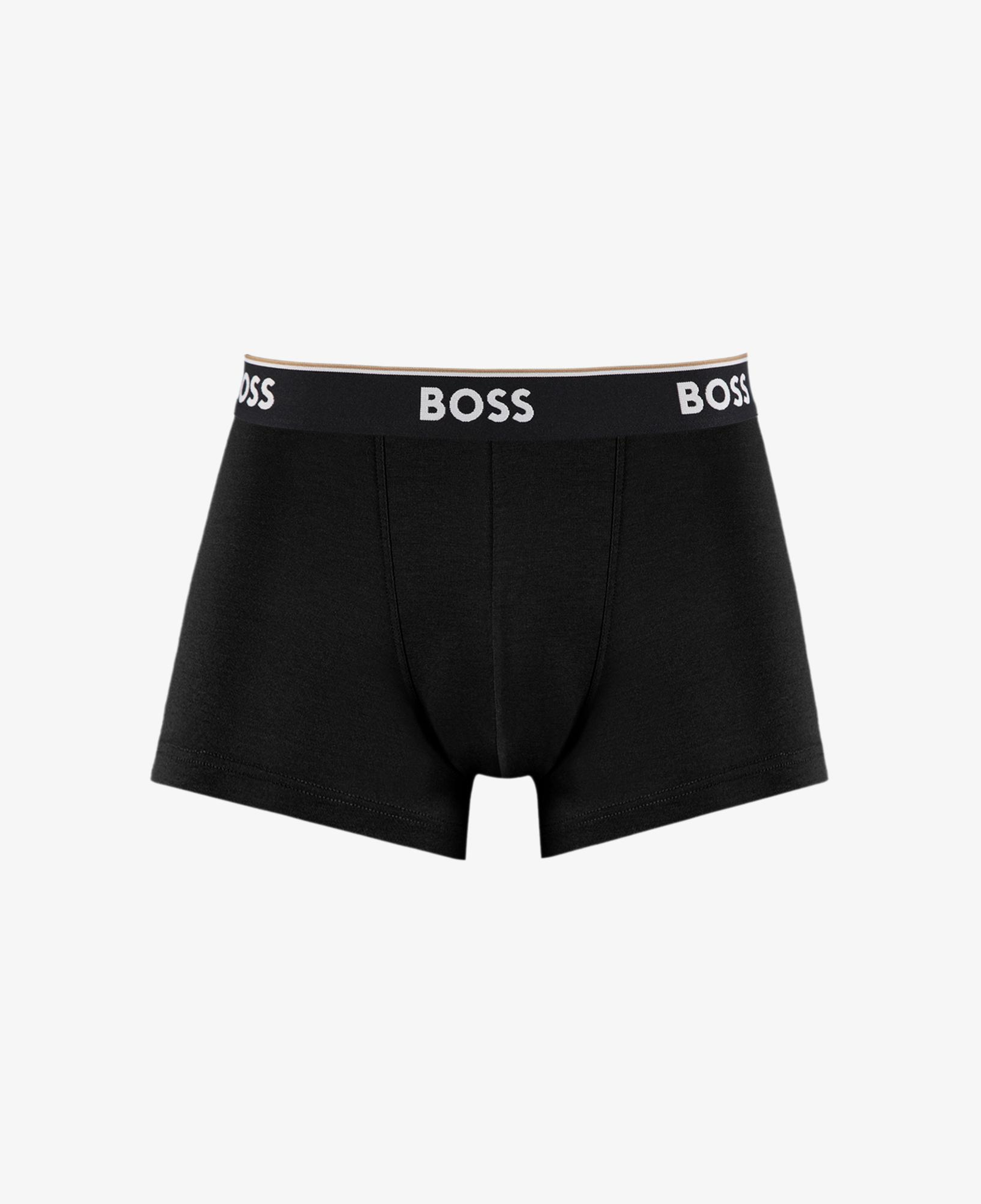 Boss Trunk Power 3'lü Erkek Kahverengi Boxer