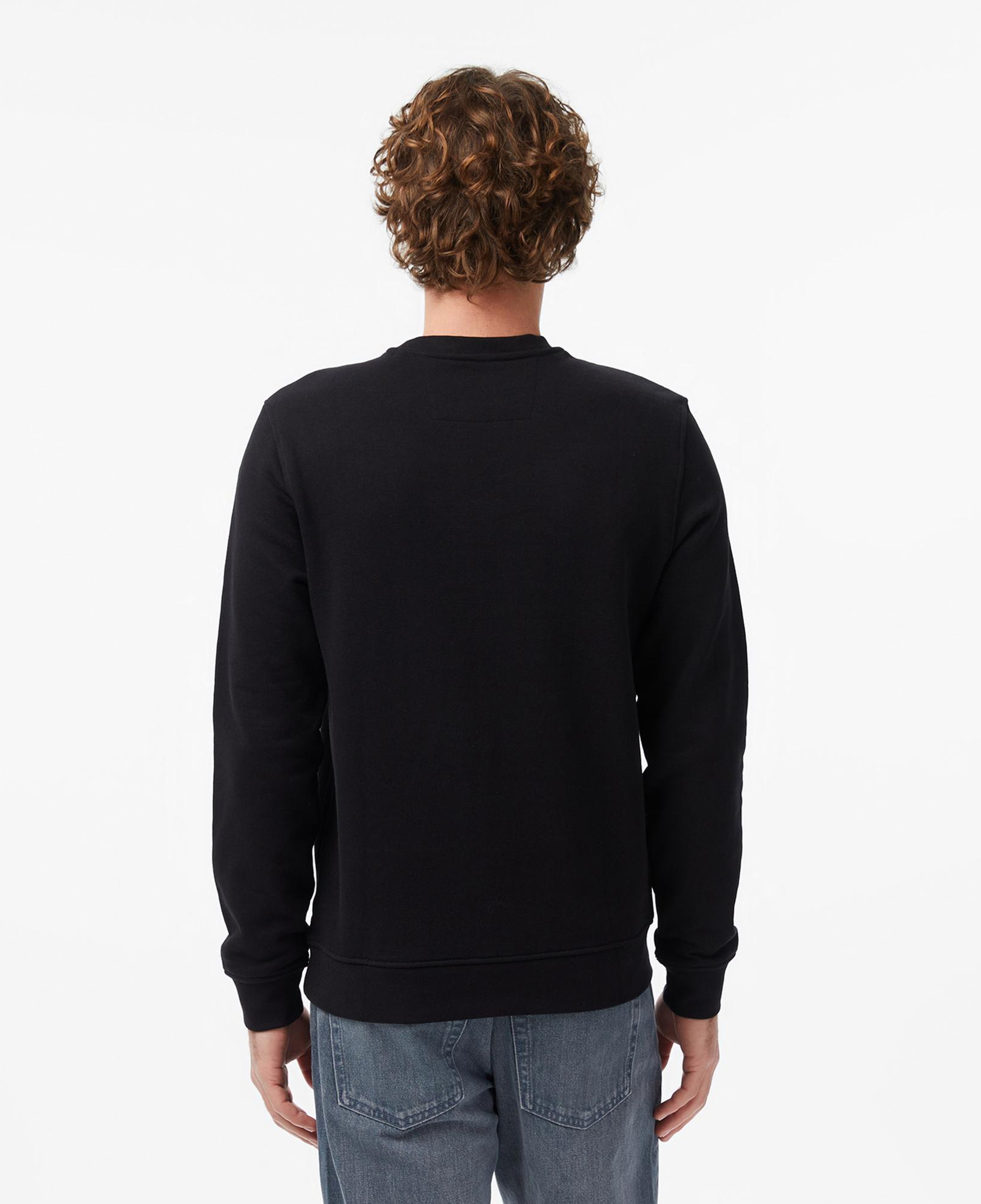 Guess Terry Erkek Siyah Sweatshirt