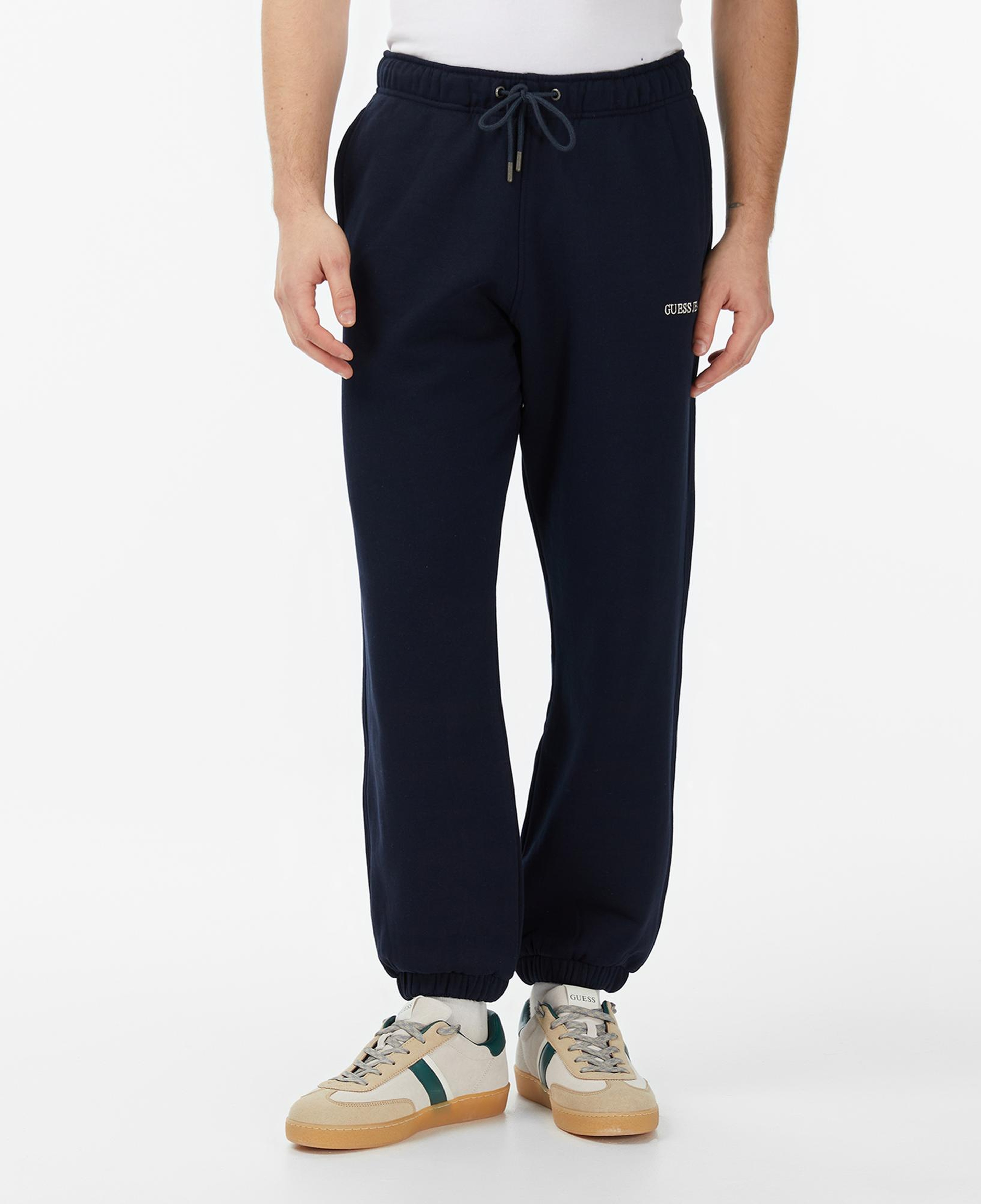 Guess Jeans Terry Regular Fit Erkek Lacivert Pantolon