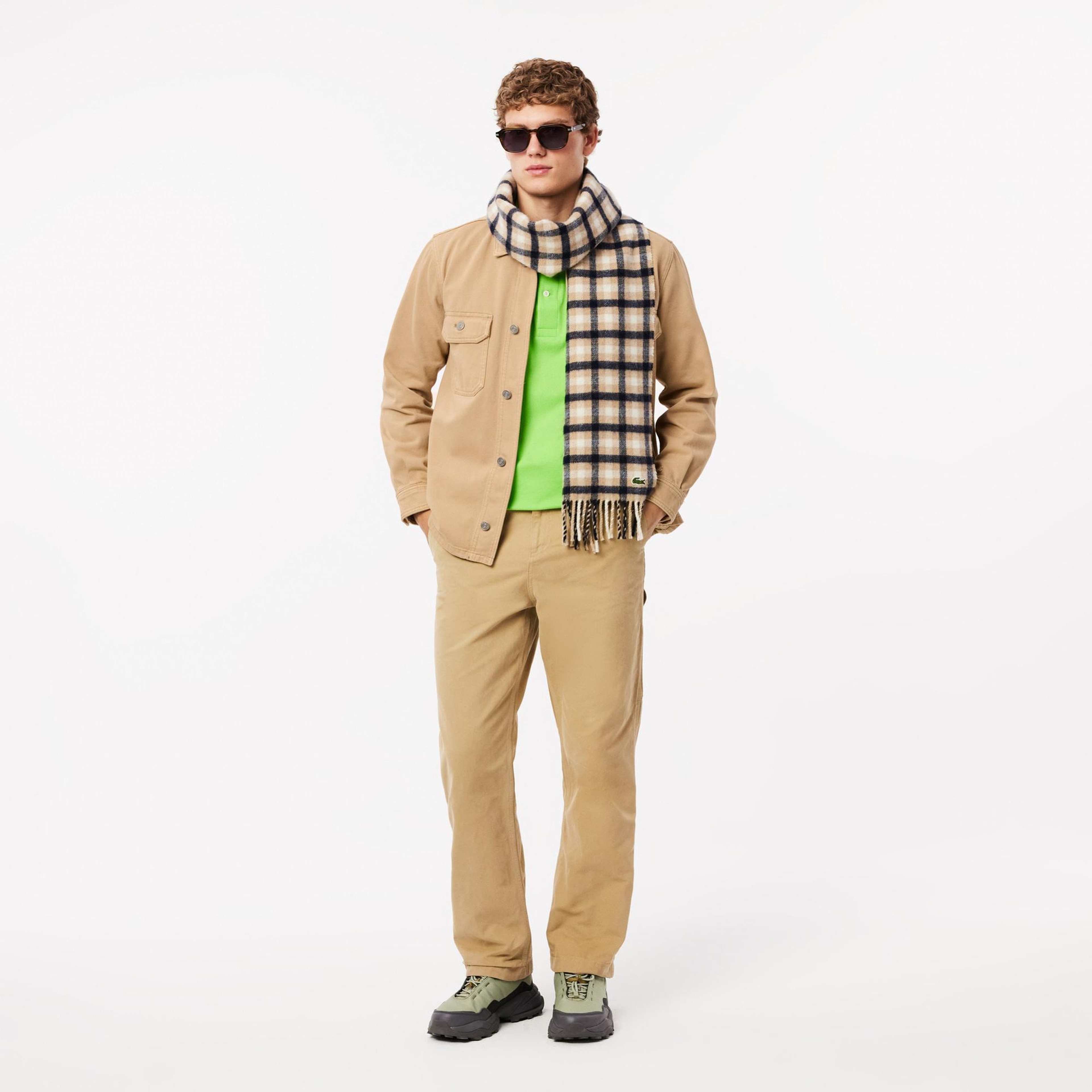 Lacoste Erkek Oversize Fit Kahverengi Gömlek